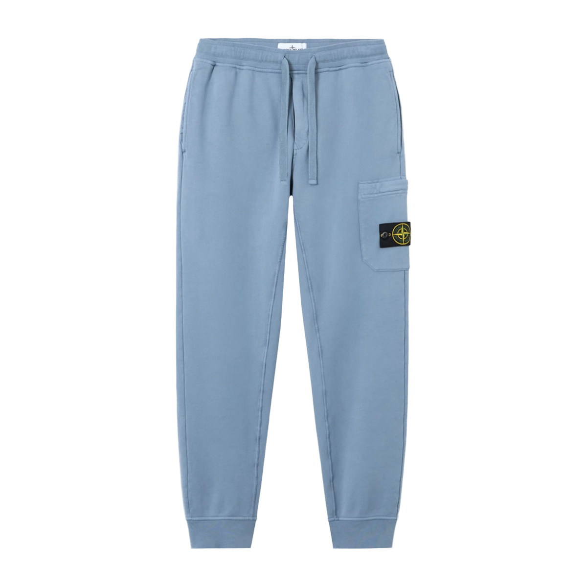 Sudadera Azul Stone Island Pocket Logo Patch