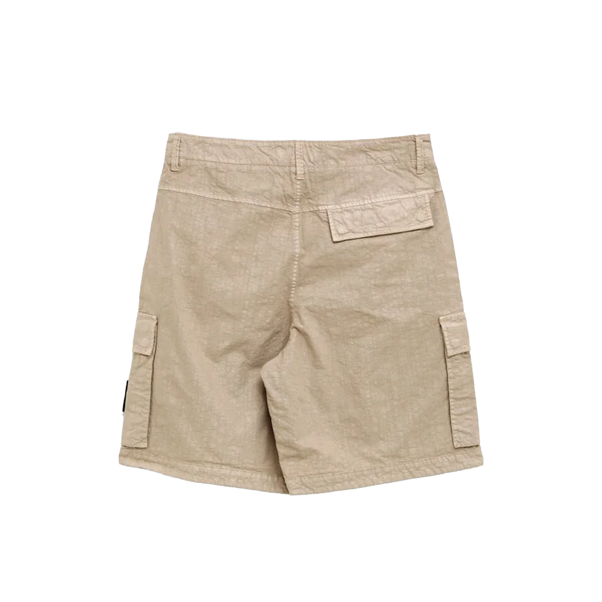 Short Beige Stone Island Loose Wide