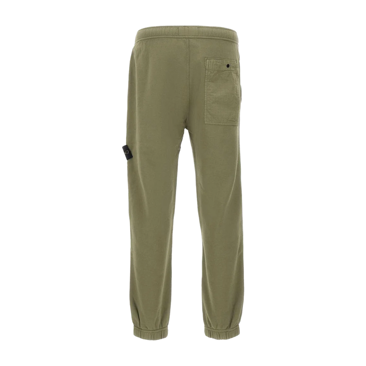Sudadera Verde Stone Island Logo Patch