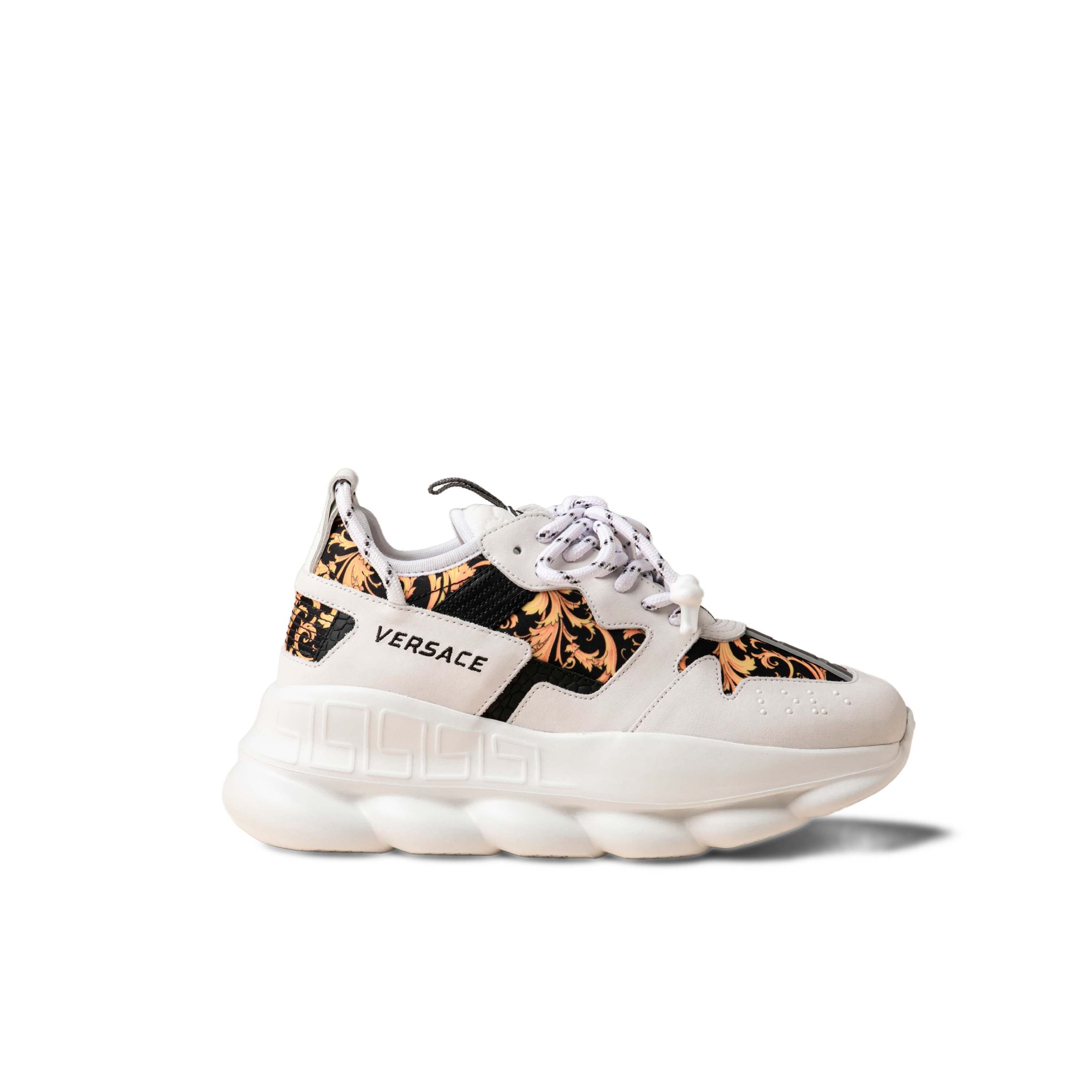 Sneakers Blanco Versace Chain Reaction Baroque
