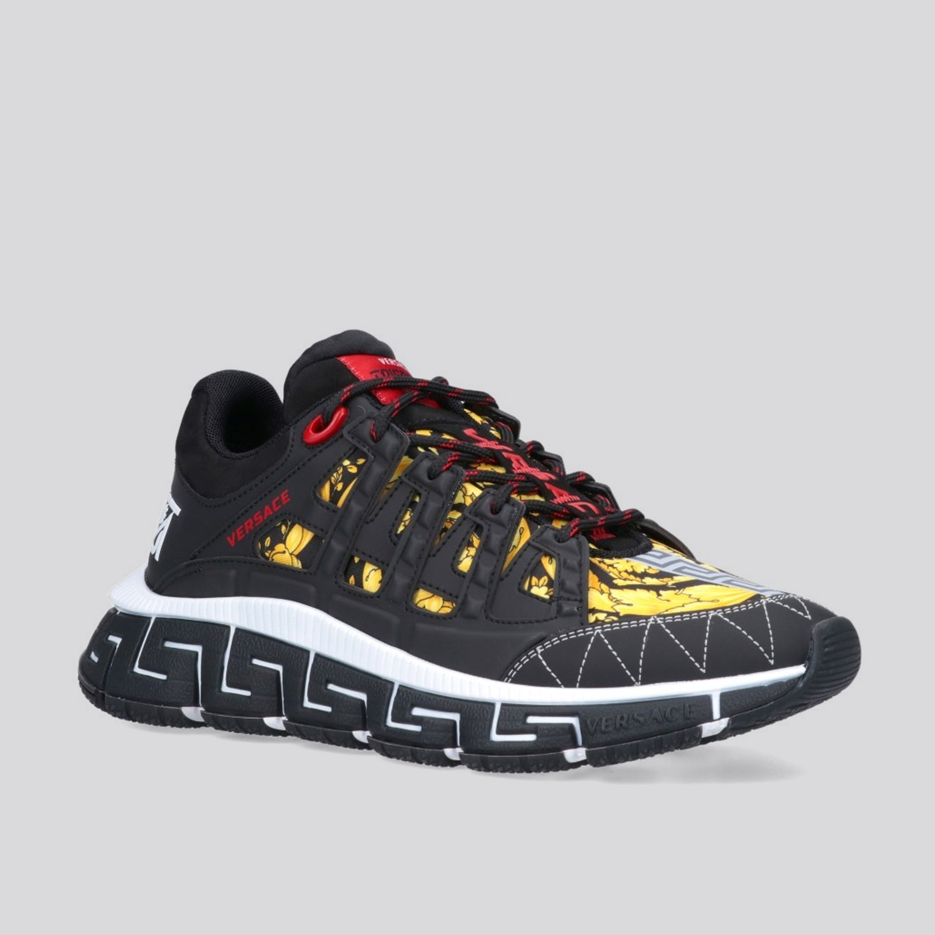 Sneakers Negros Versace Trigreca Baroque