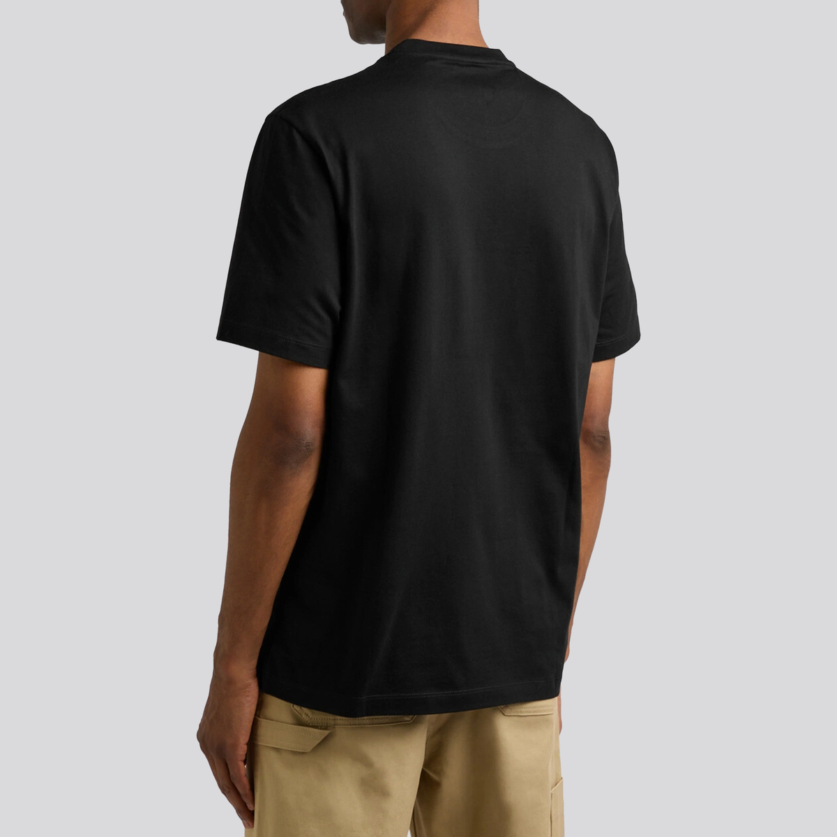 Camiseta Negra Versace Via Gesu