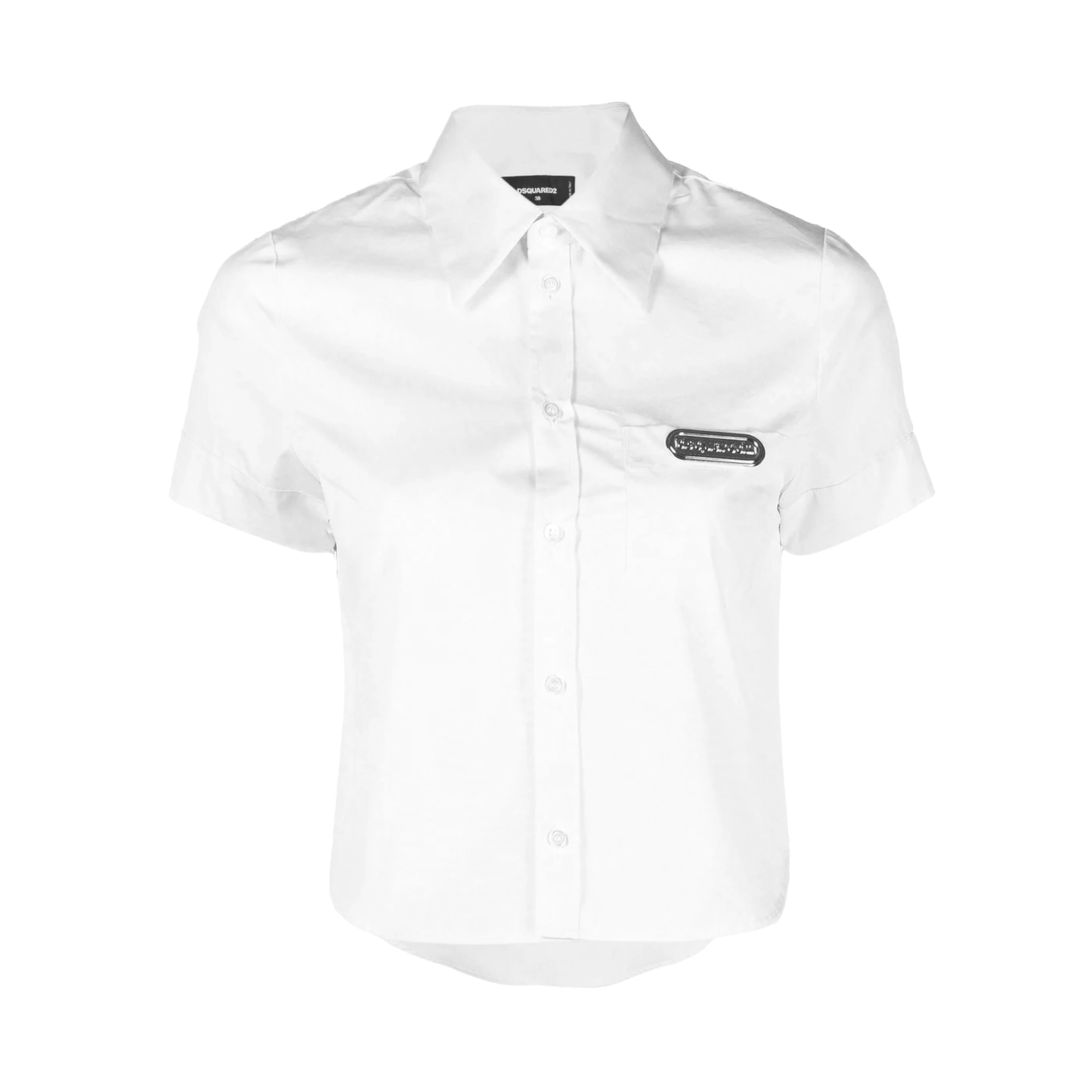 Camisa Blanca Dsquared2 Tag