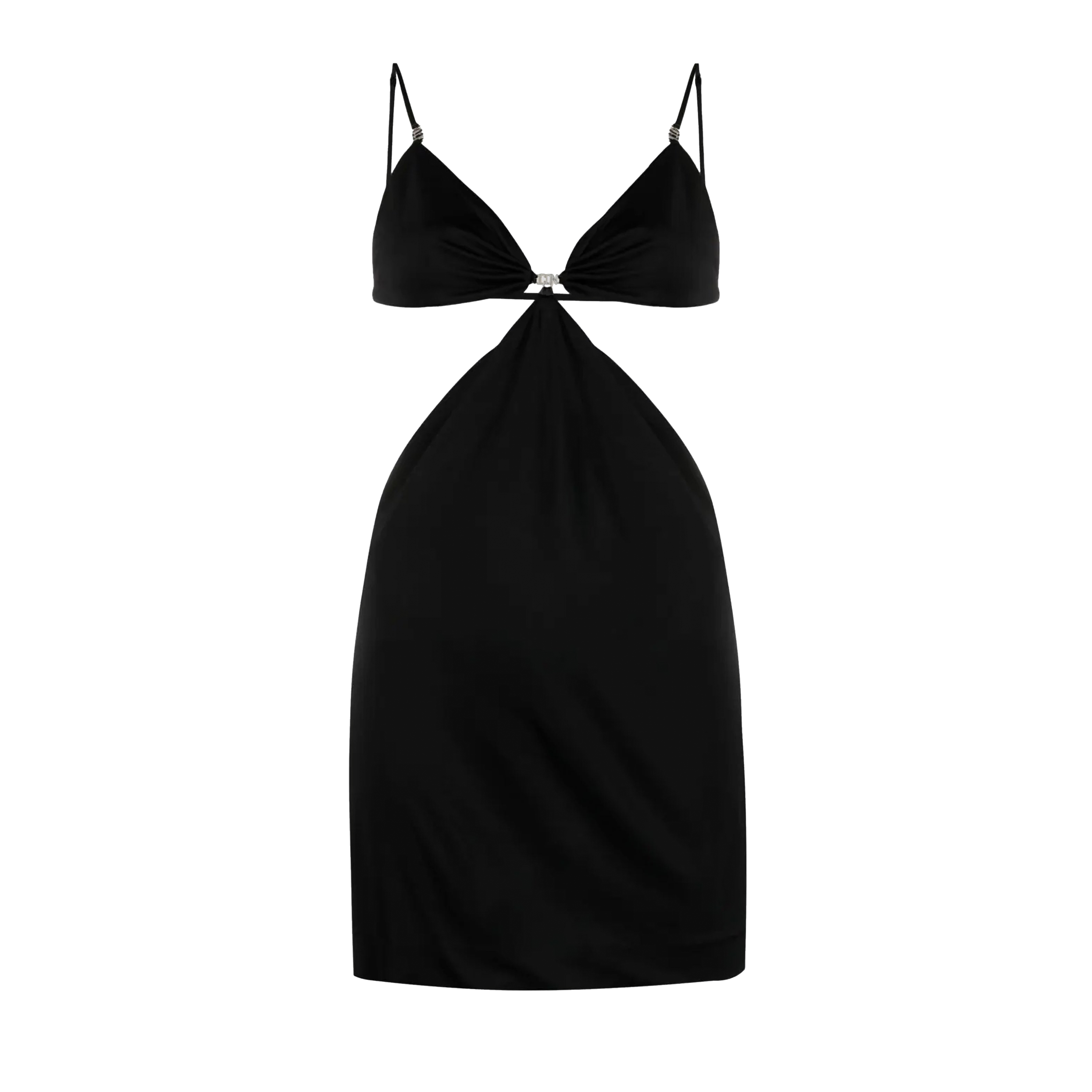 Vestido Negro Dsquared2 Icon Plaque