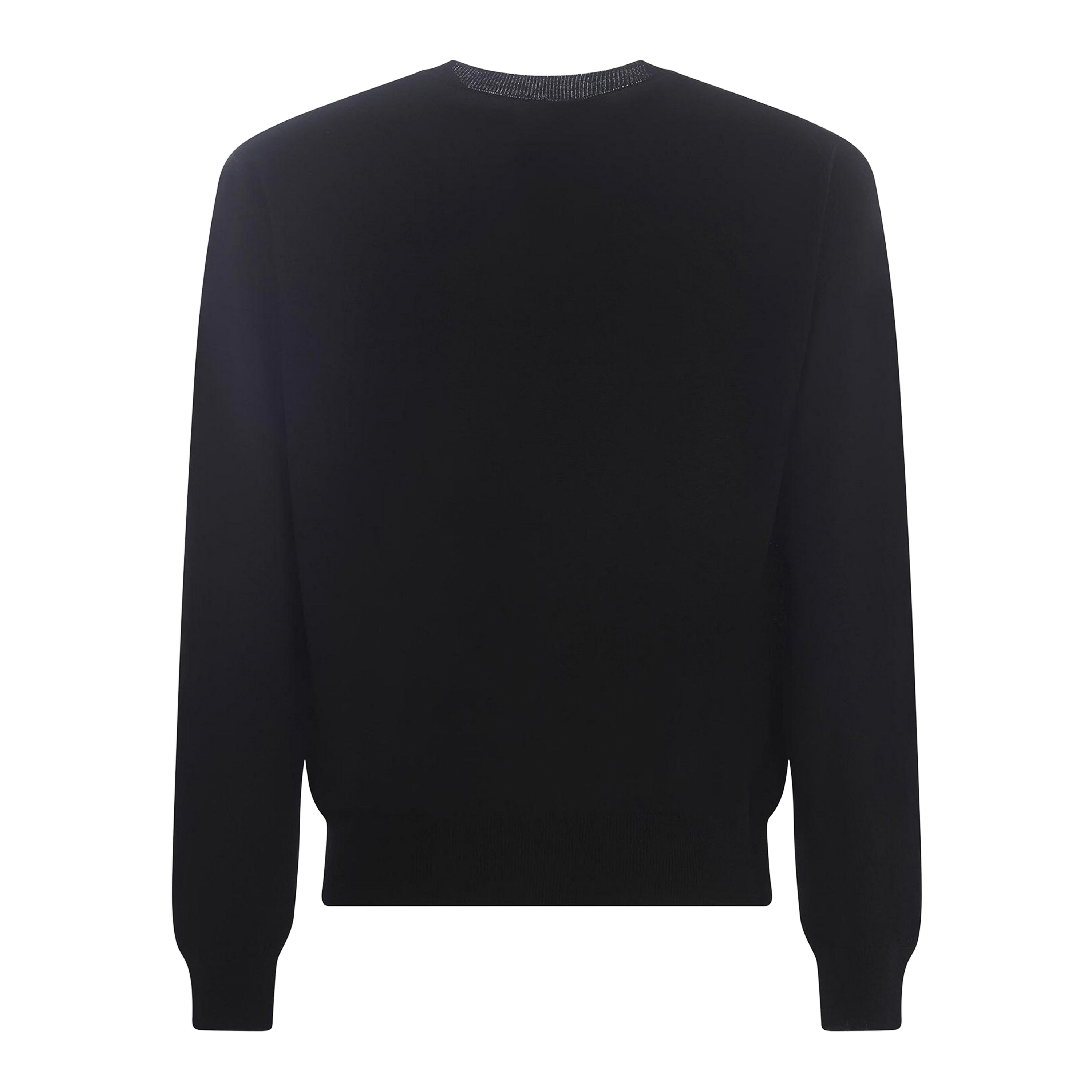 Buzo Negro Dsquared2 Icon Intarsia