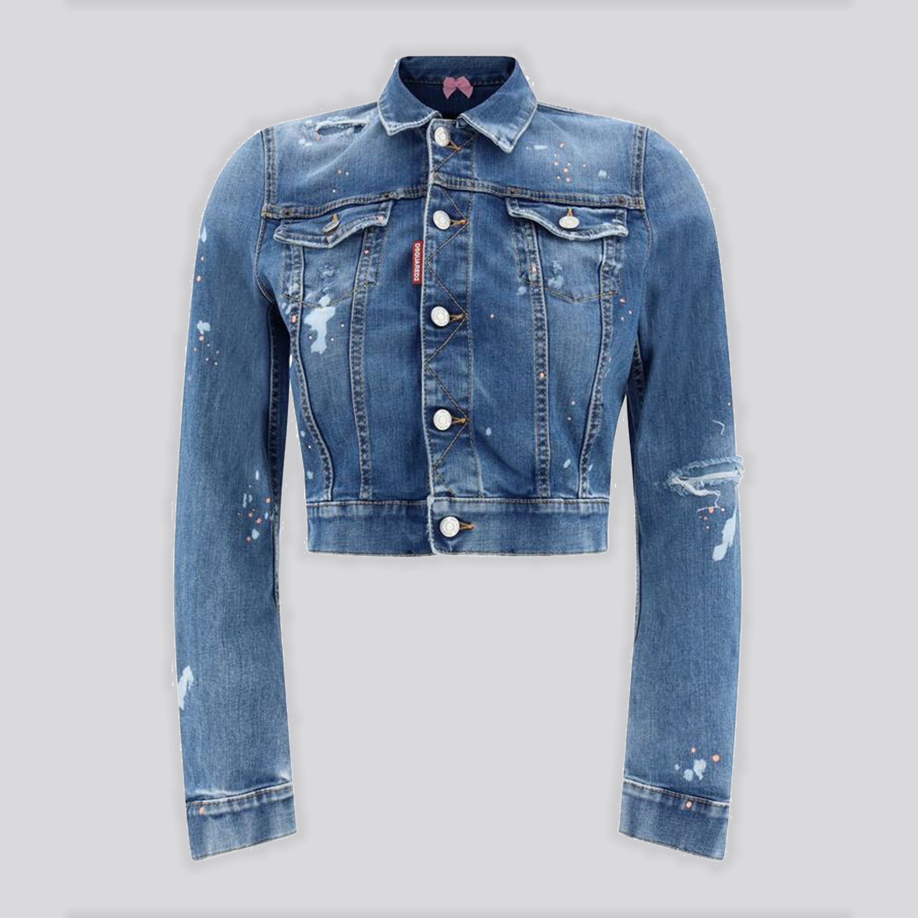 Chaqueta Denim Dsquared2 Paints
