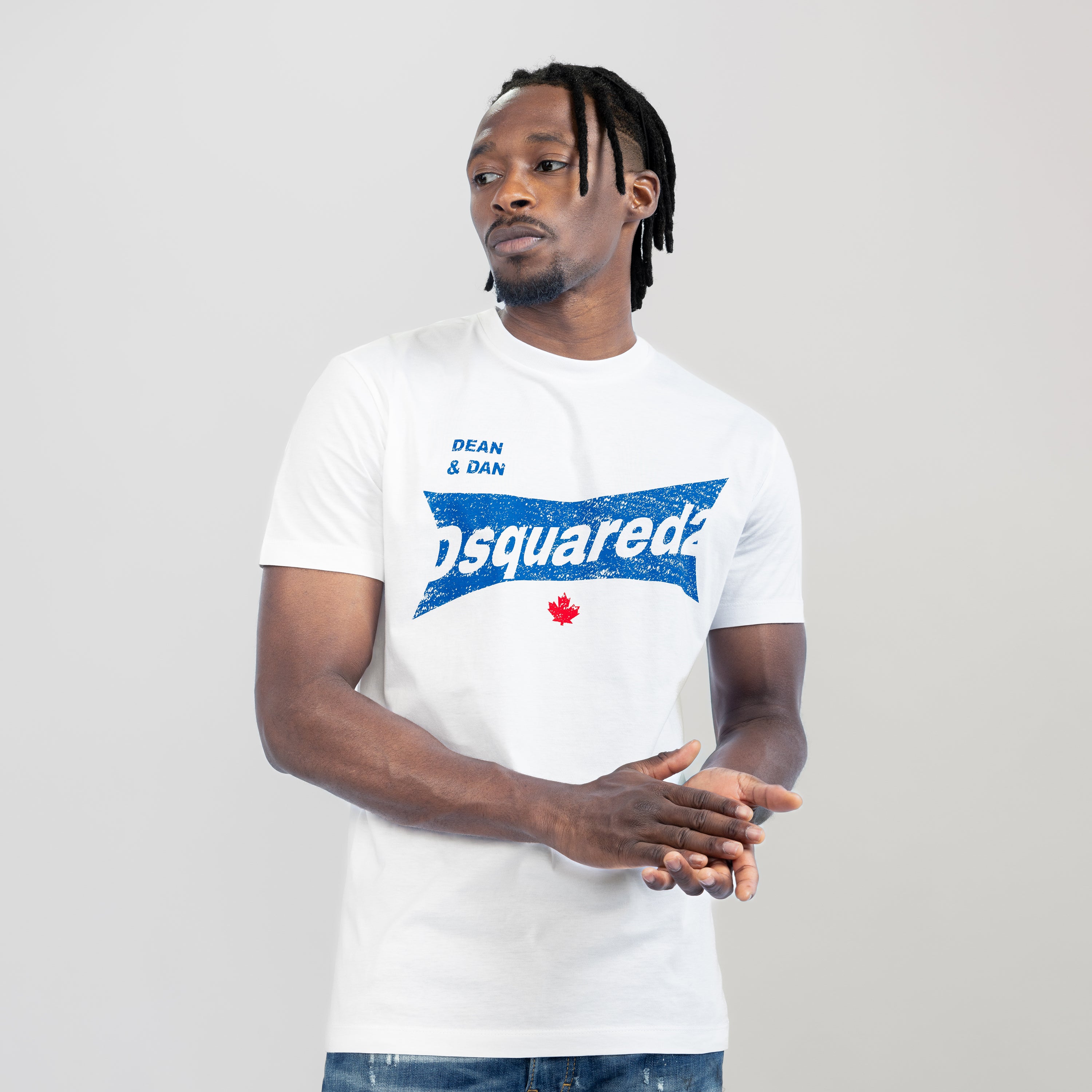 Camiseta Blanca Dsquared2 Dean & Dan