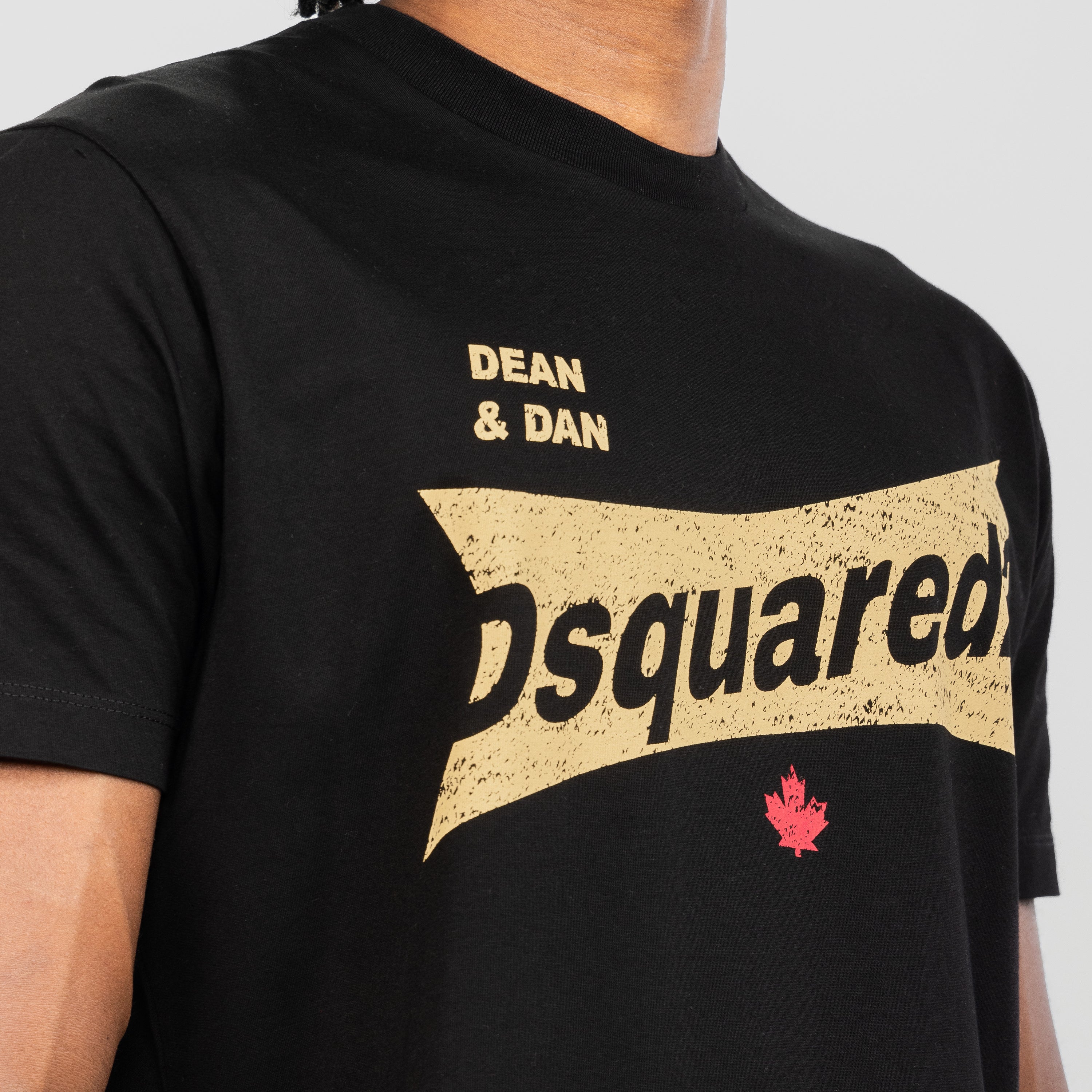 Camiseta Negra Dsquared2 Dean & Dan