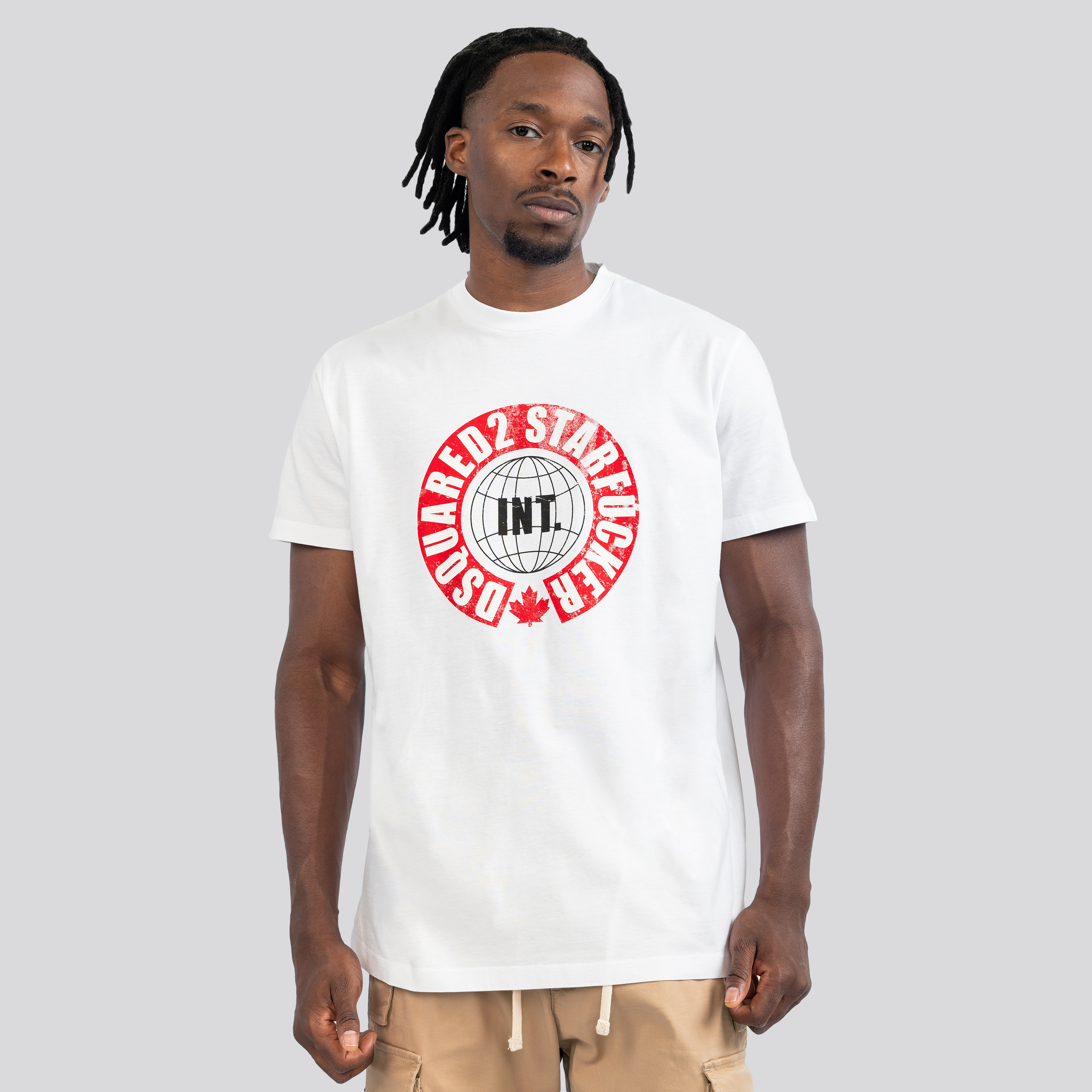 Camiseta Blanca Dsquared2 Starfucker