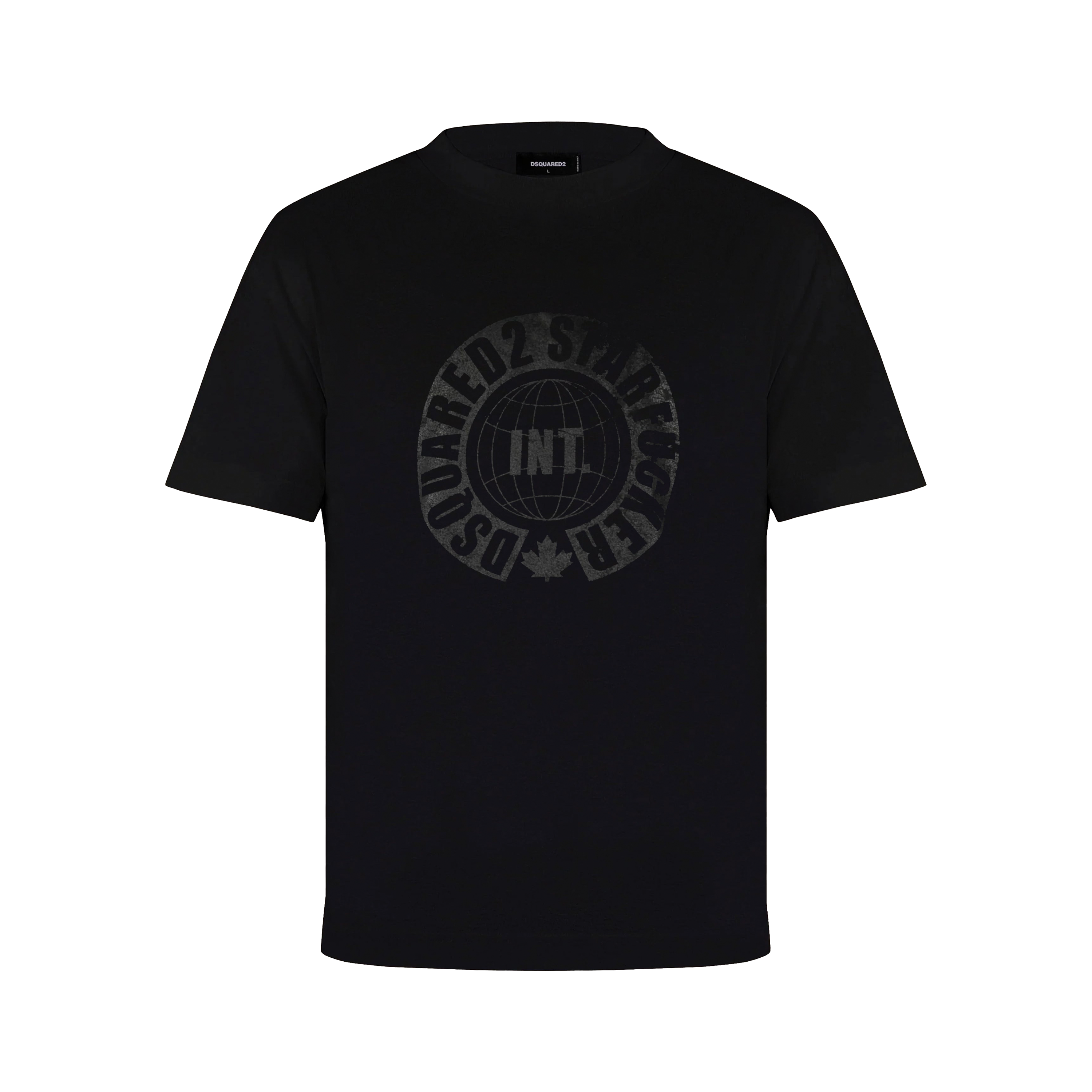 Camiseta Negra Dsquared2 Starfucker