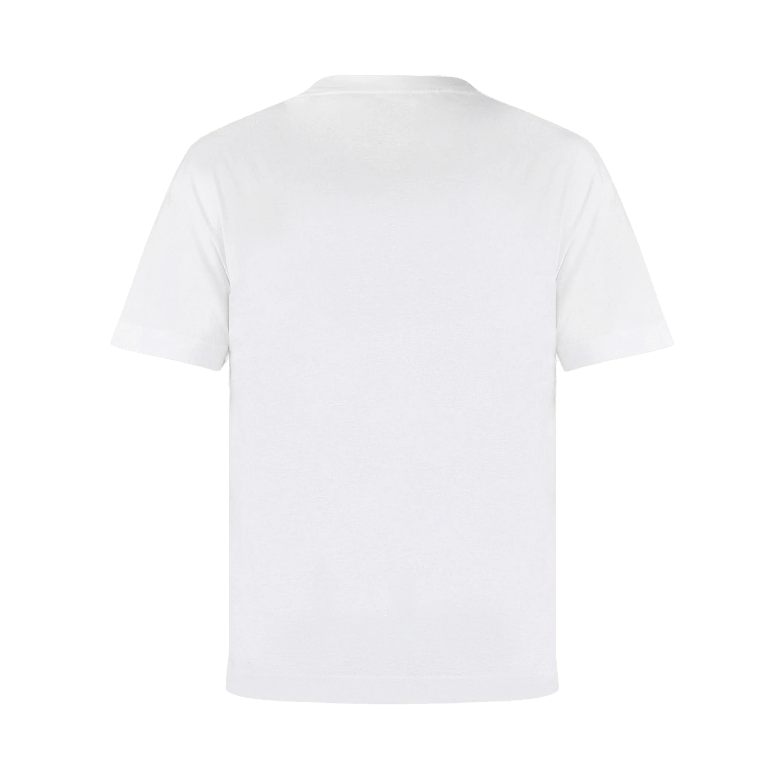 Camiseta Blanca Dsquared2 Orange Logo Print