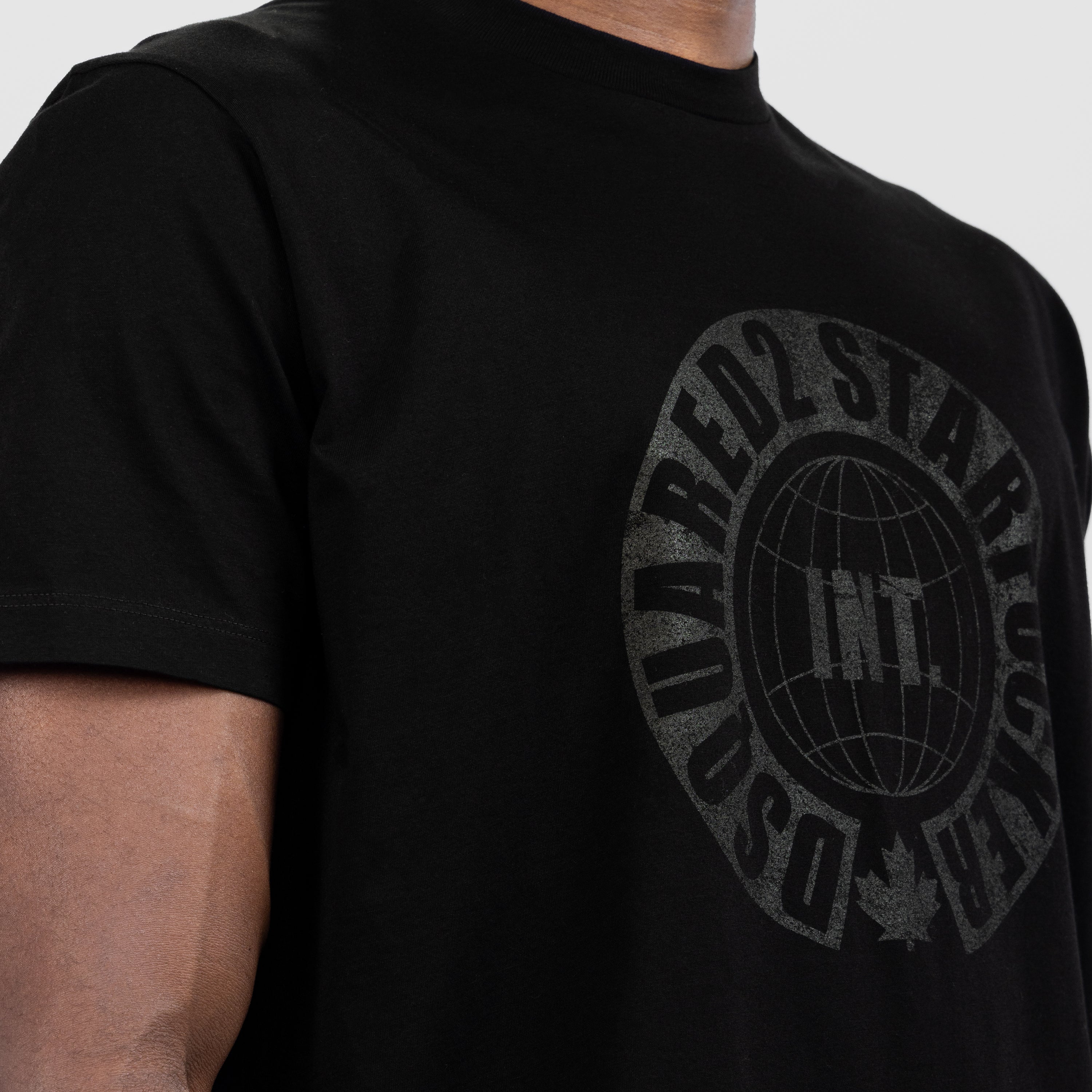 Camiseta Negra Dsquared2 Starfucker