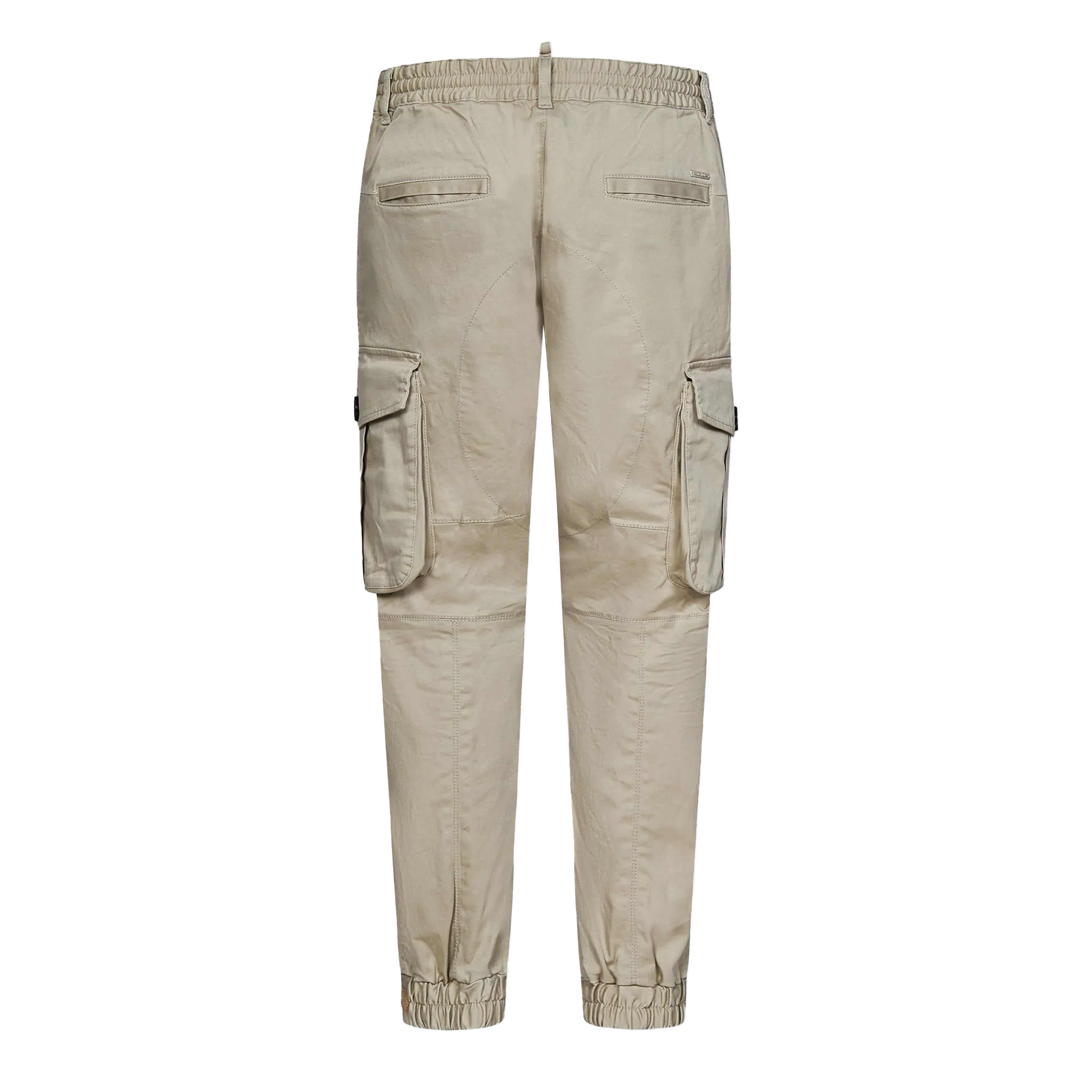 Pantalón Cargo Beige Claro Dsquared2 Pocket