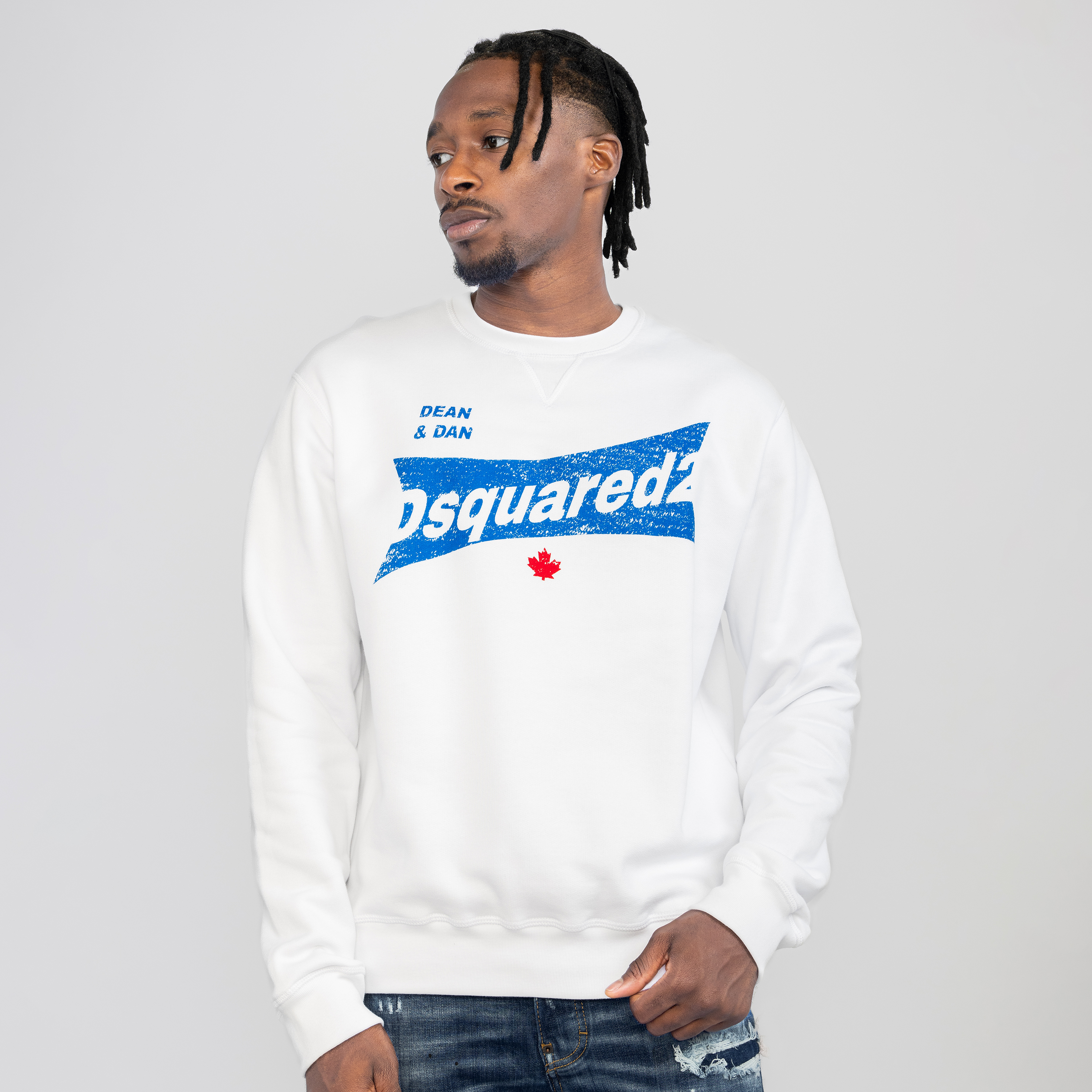 Buzo Blanco Dsquared2 Dean & Dan