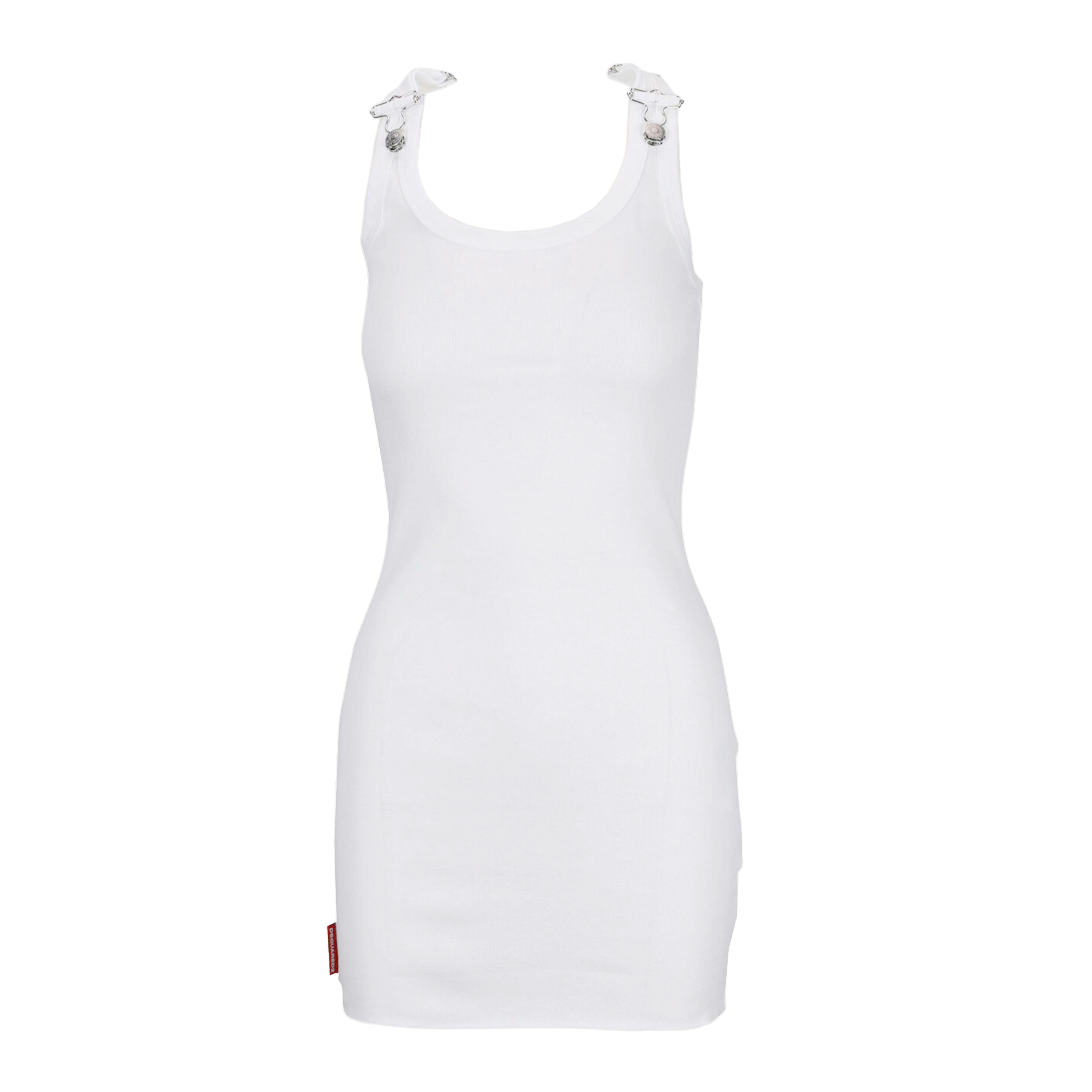 Vestido Blanco Dsquared2 Basic