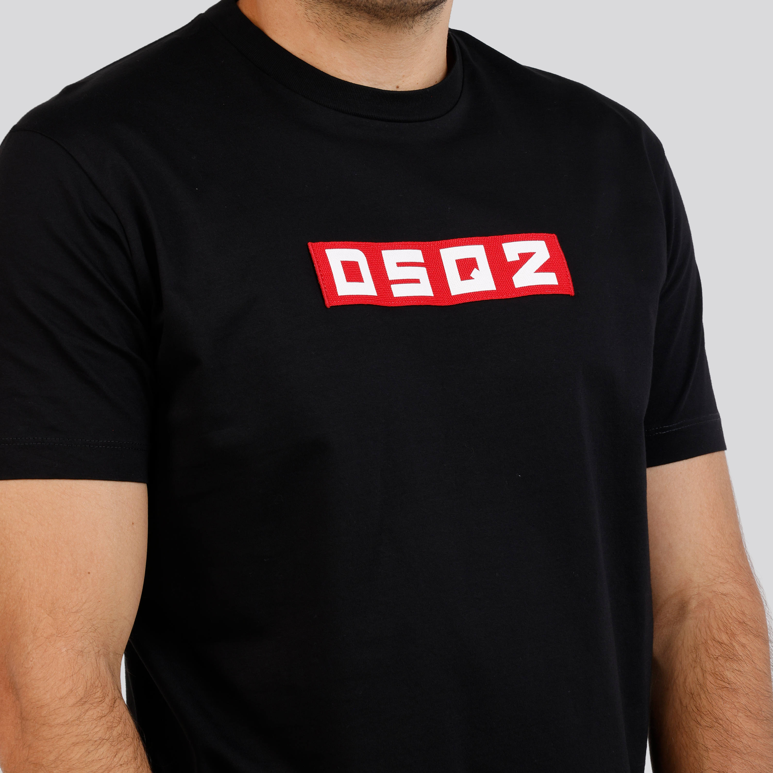 Camiseta Negra Dsquared2 Dsq2 Logo