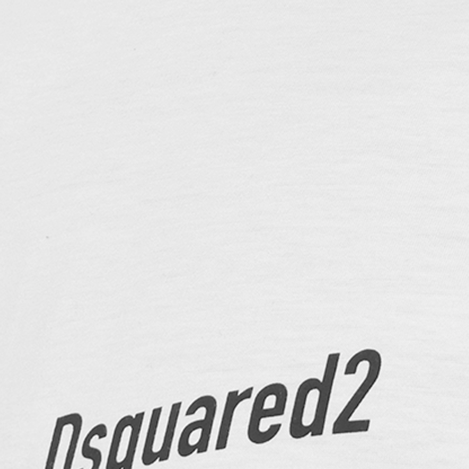 Camiseta Blanca Dsquared2 Chest Logo Brotherhood