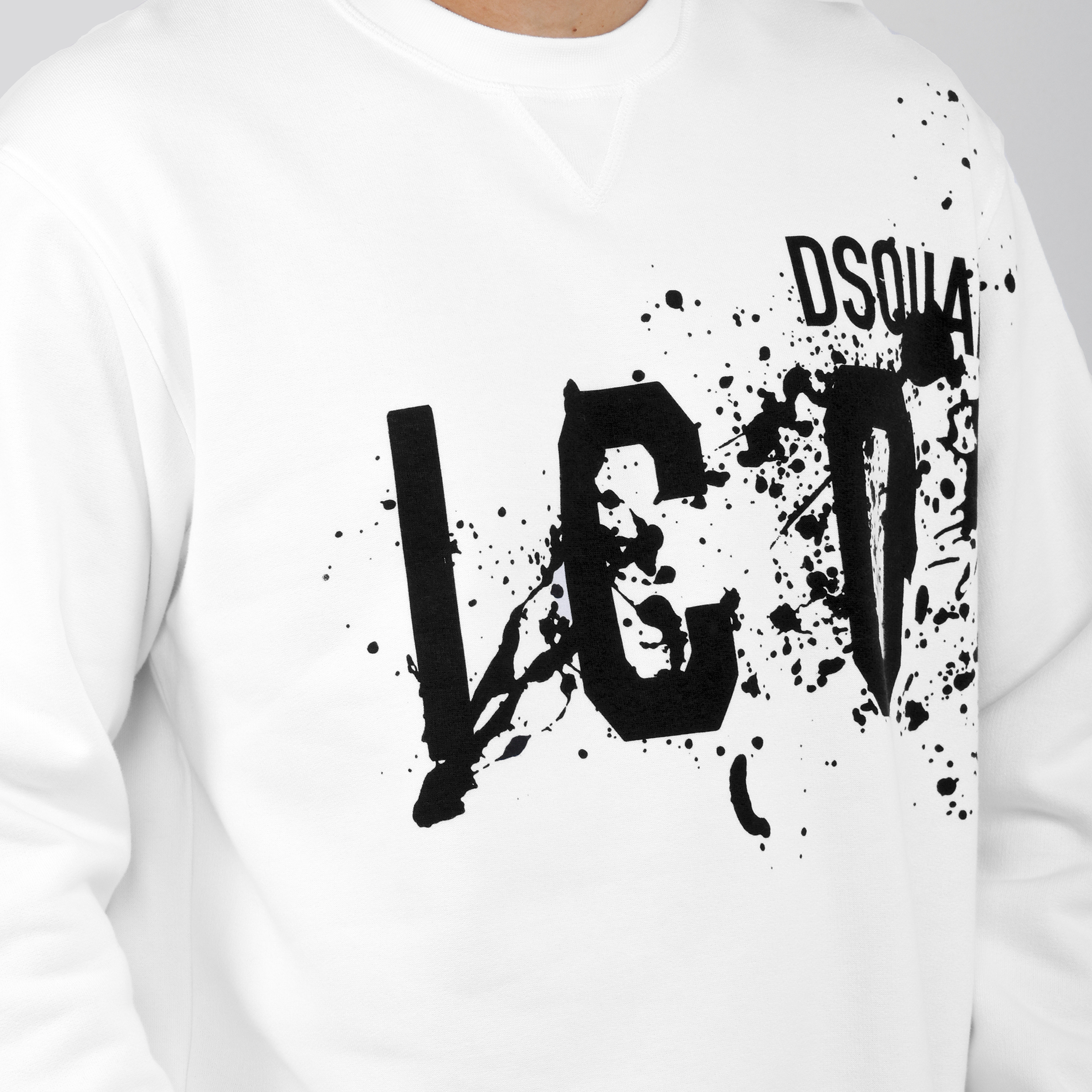 Buzo Blanco Dsquared2 Icon Graffity