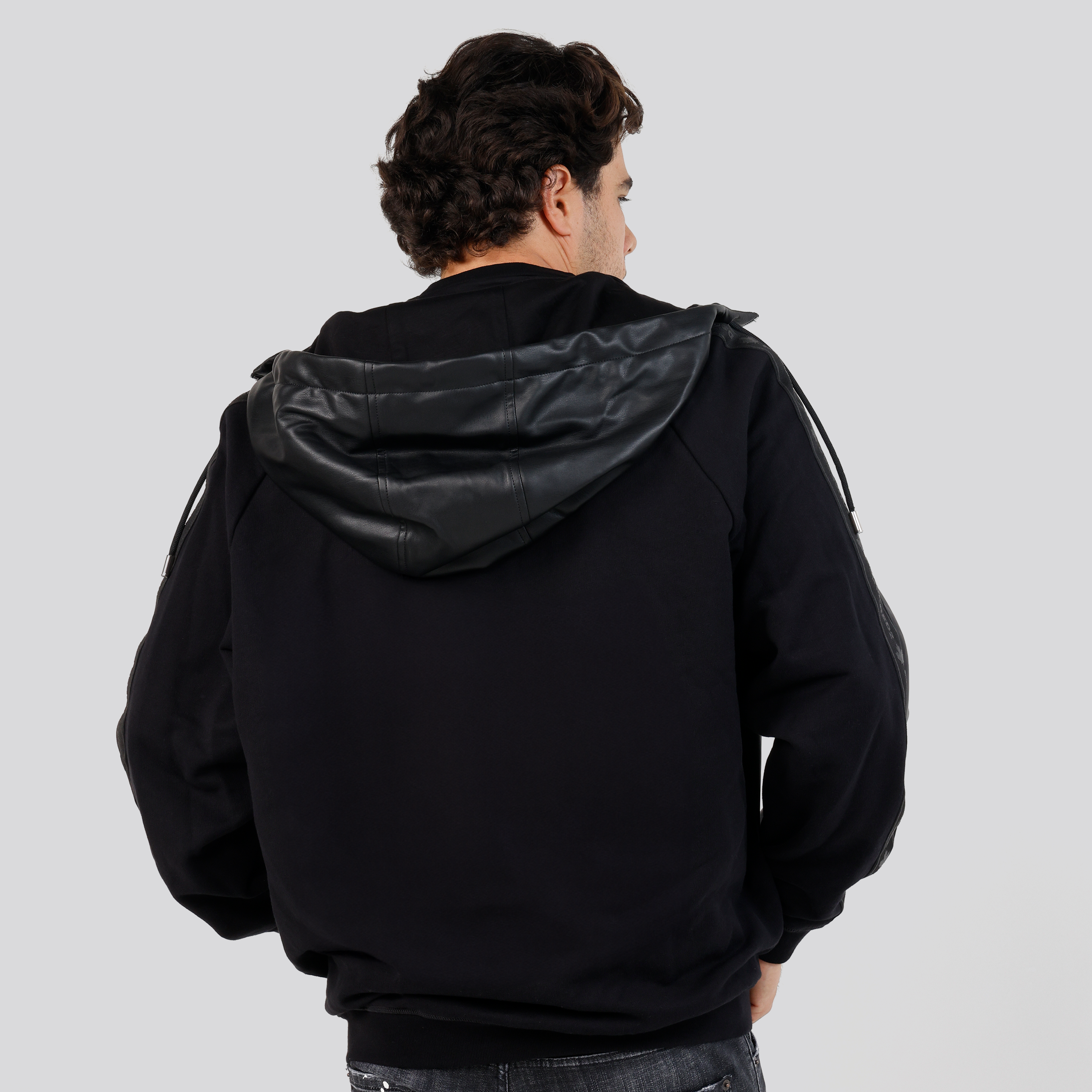 Chaqueta Negra Dsquared2 Hybrid Swag