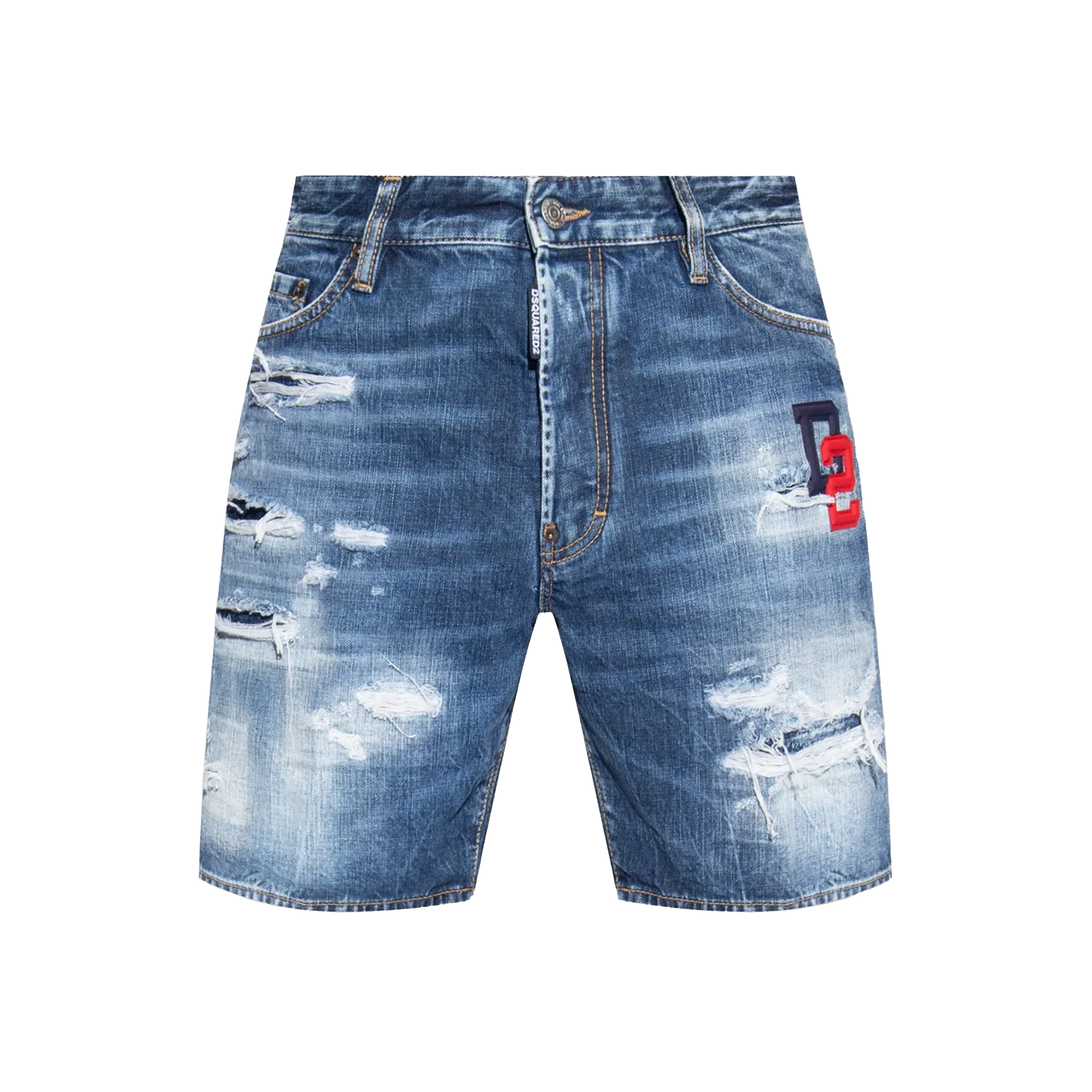 Bermuda Denim Dsquared2 D2 Patch