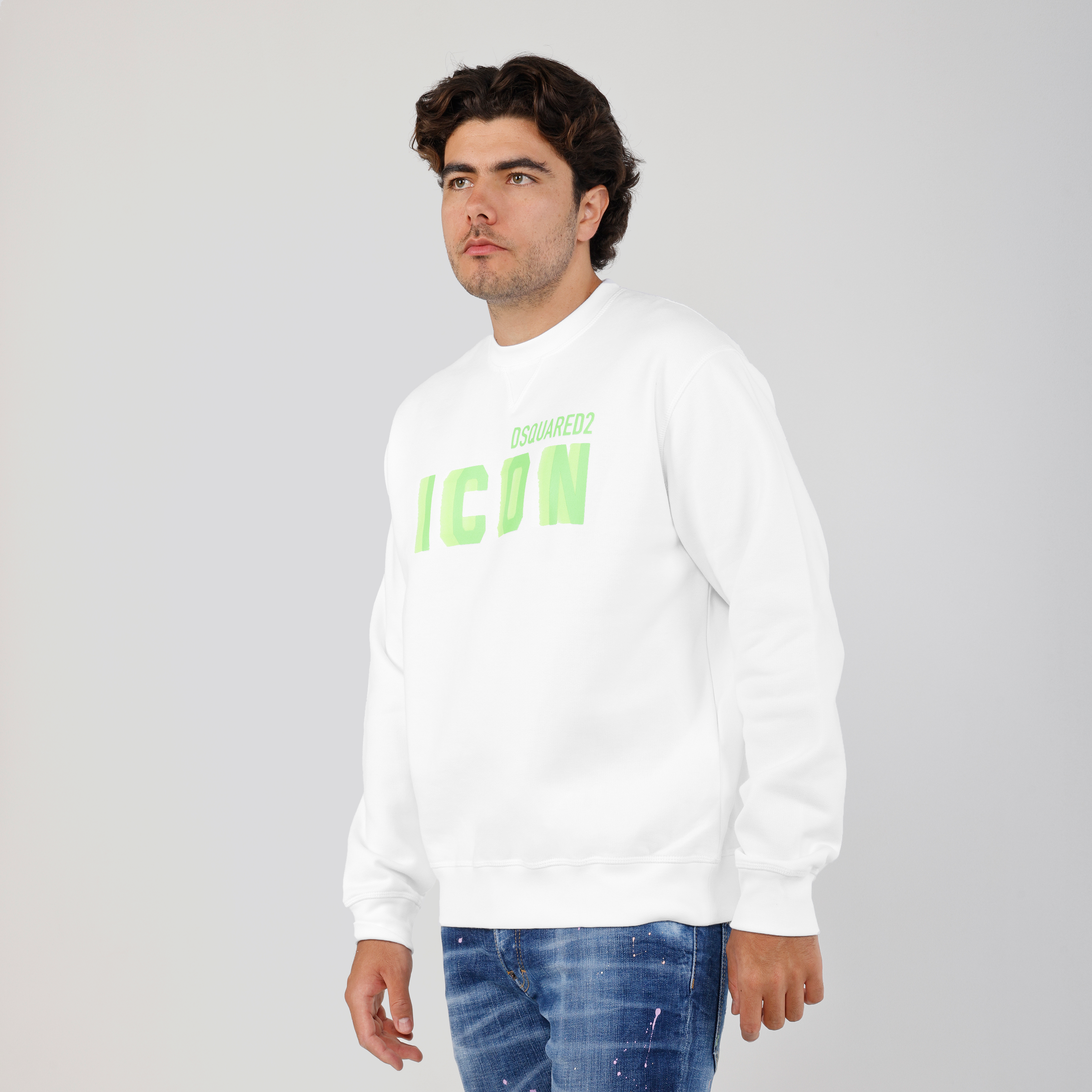 Buzo Blanco Dsquared2 Verde Icon