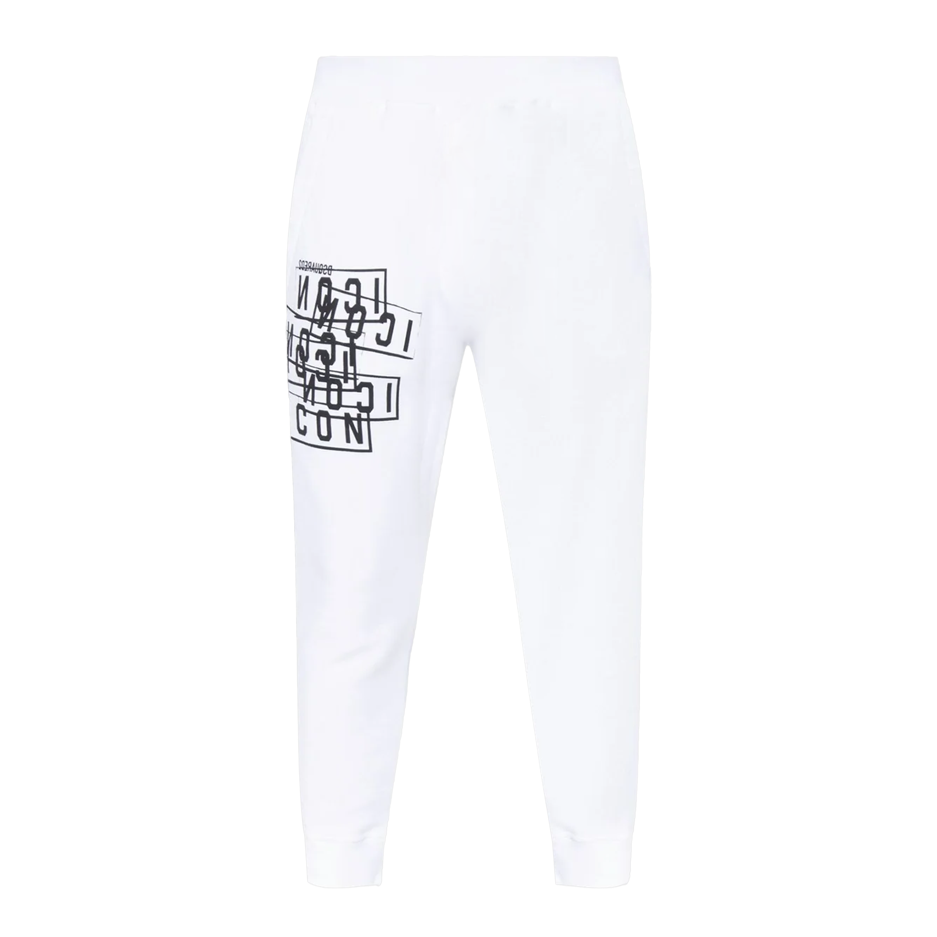 Sudadera Blanca Dsquared2 Icon Stamps