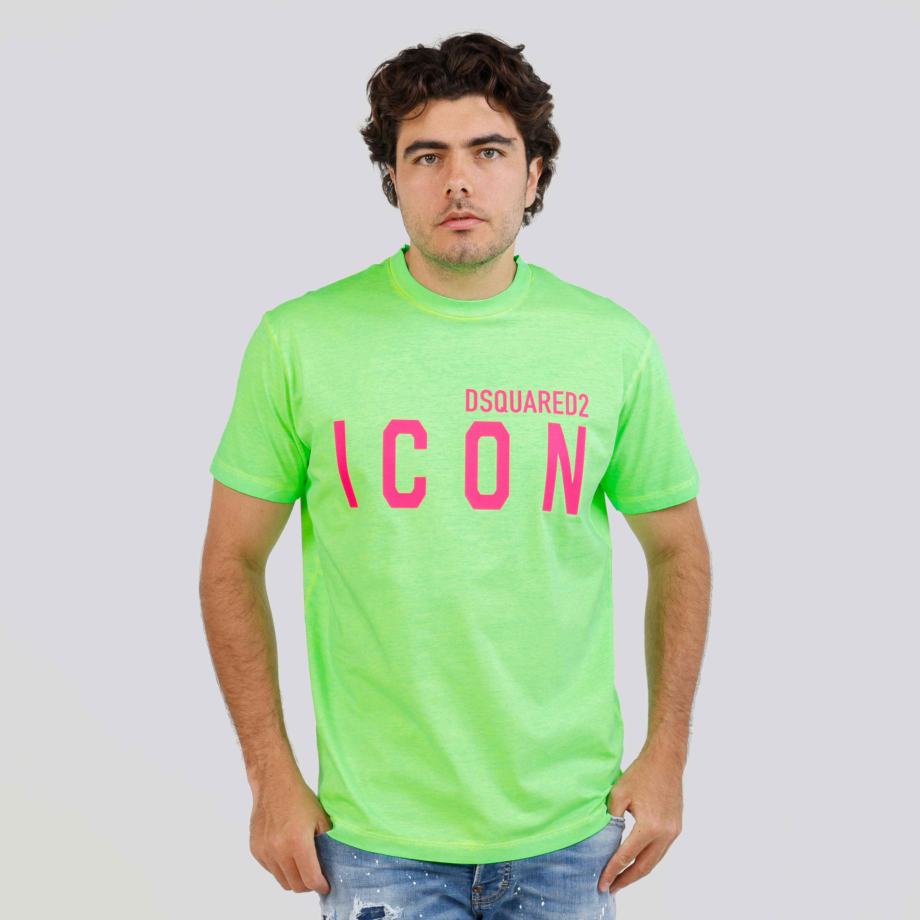Camiseta Verde Dsquared2 Icon