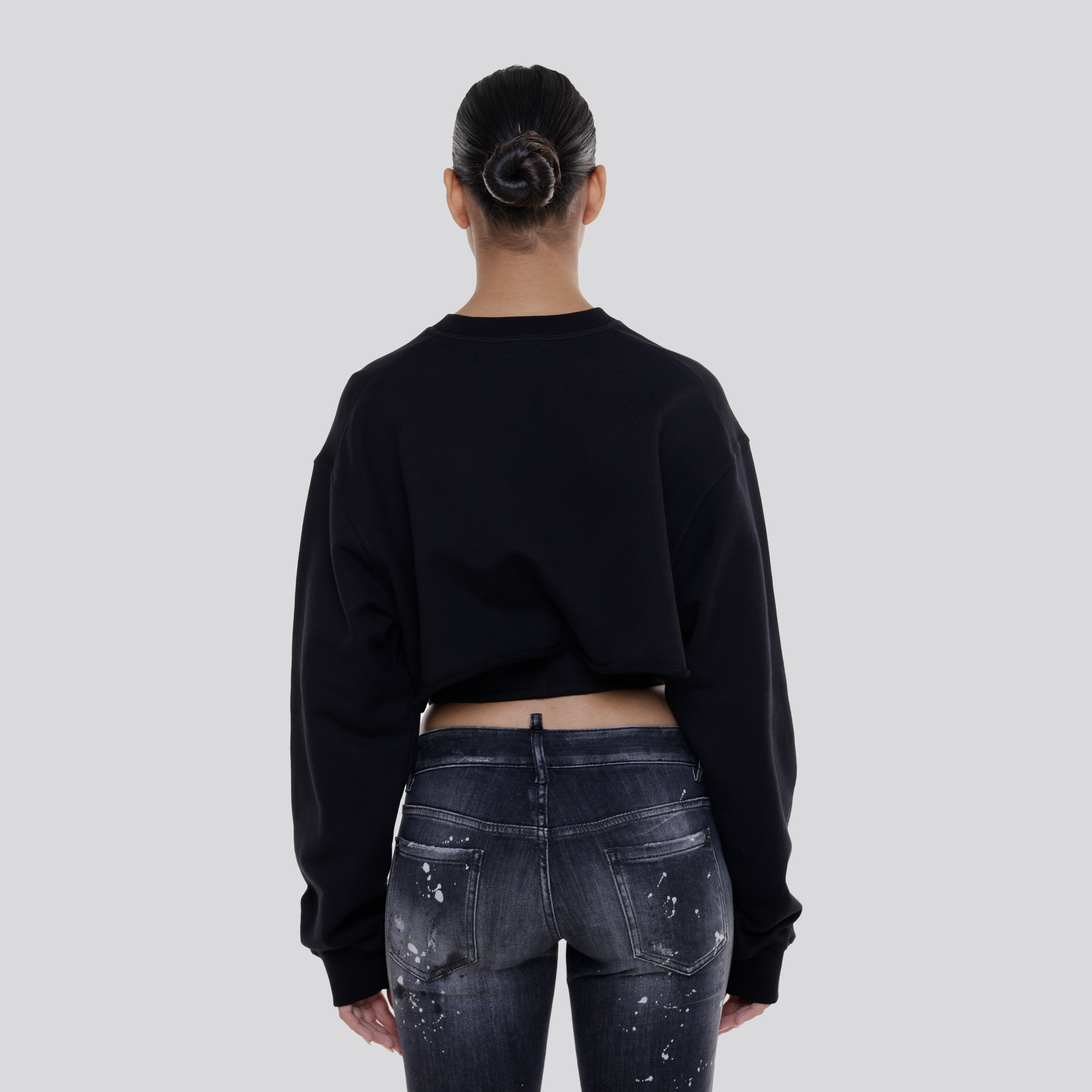 Buzo Negro Dsquared2 Hell Yeah
