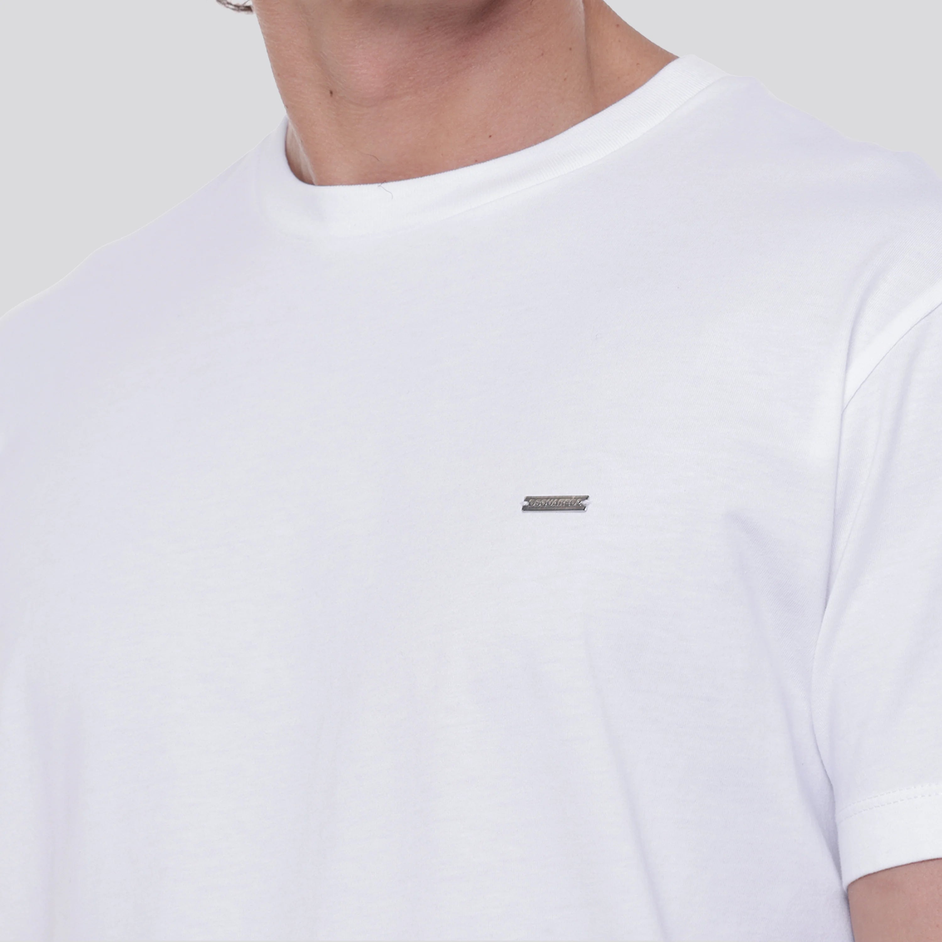 Camiseta Blanca Dsquared2 Basic Plaque