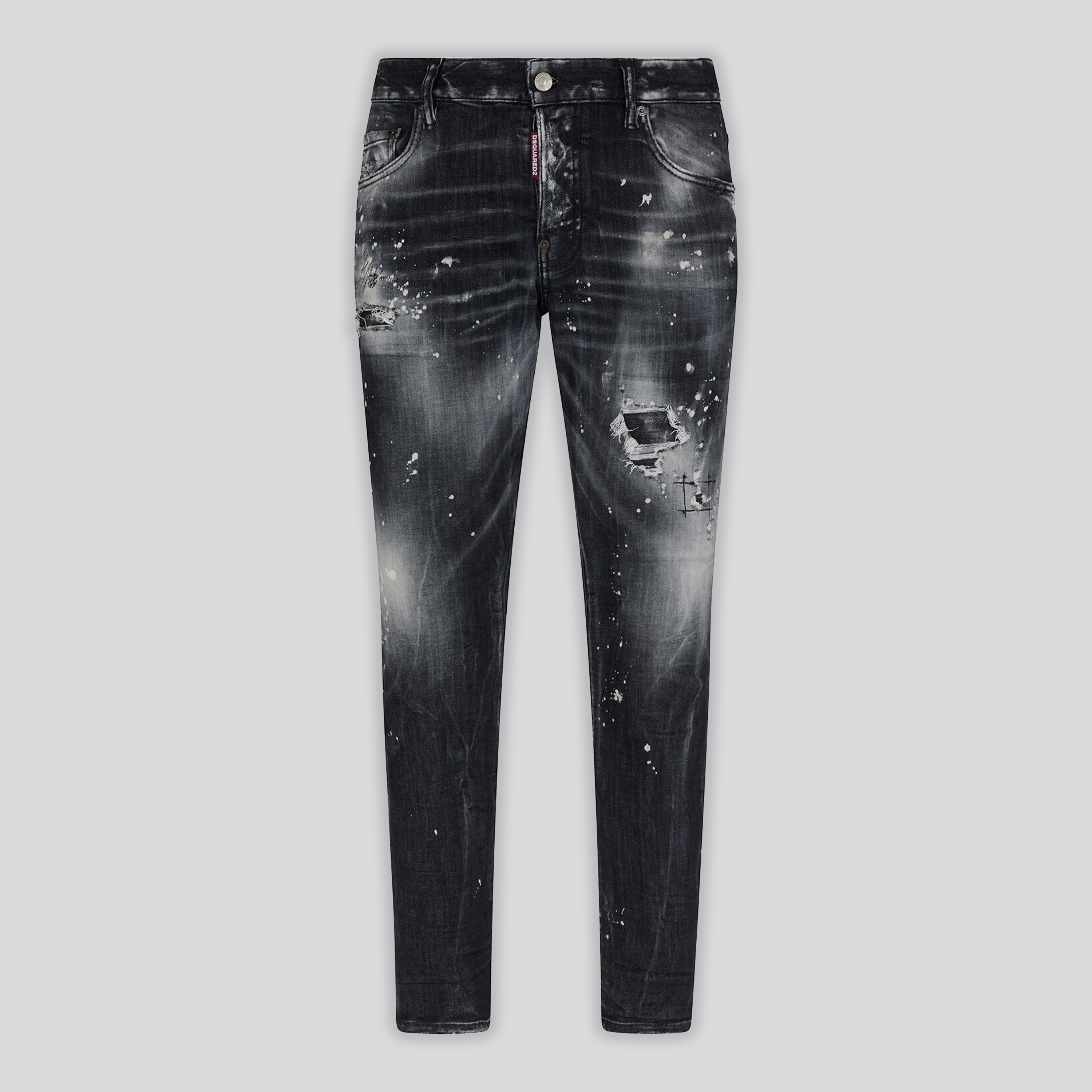 Jeans Negro Dsquared2 Super Twinky Ripped