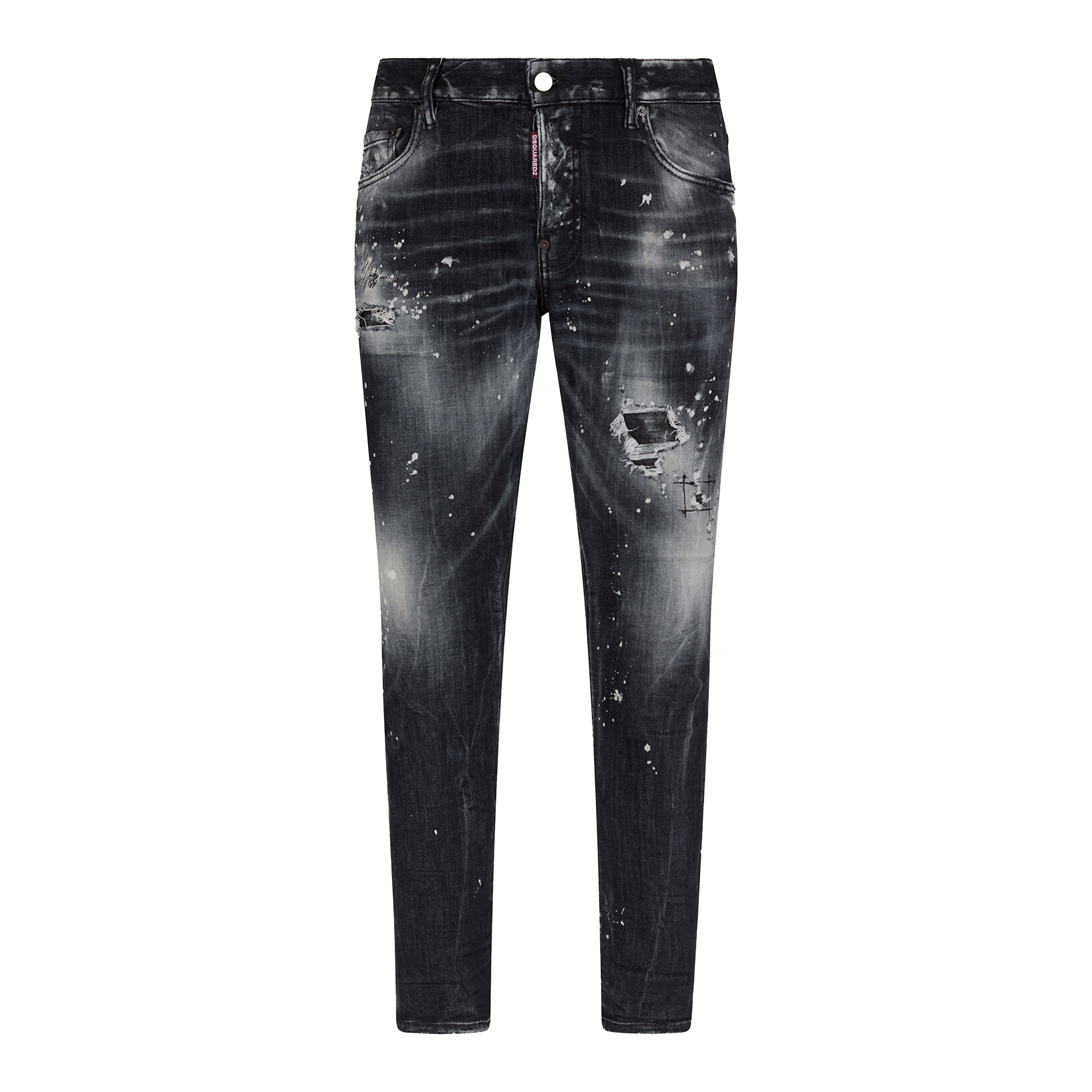Jeans Negro Dsquared2 Super Twinky Ripped