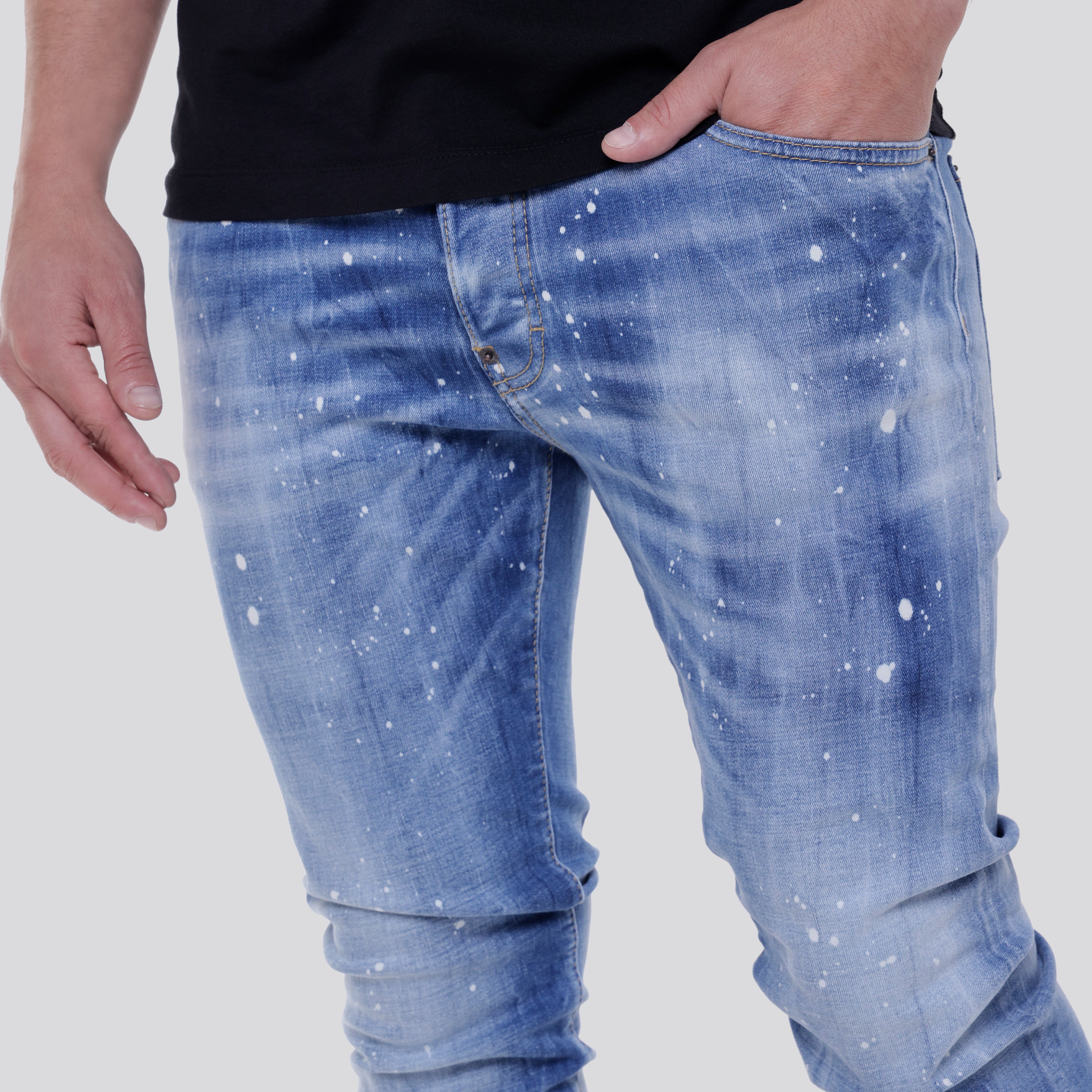 Jeans Denim Dsquared2 Super Twinky D2 Plaque