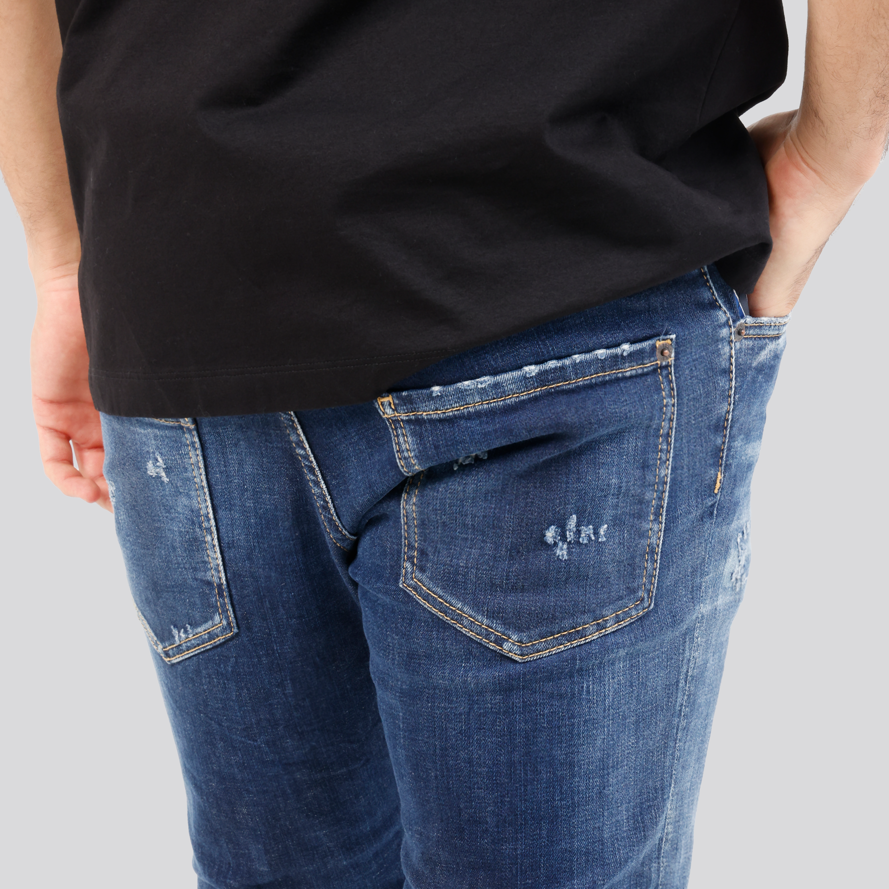 Jeans Denim Dsquared2 Baseball Patch