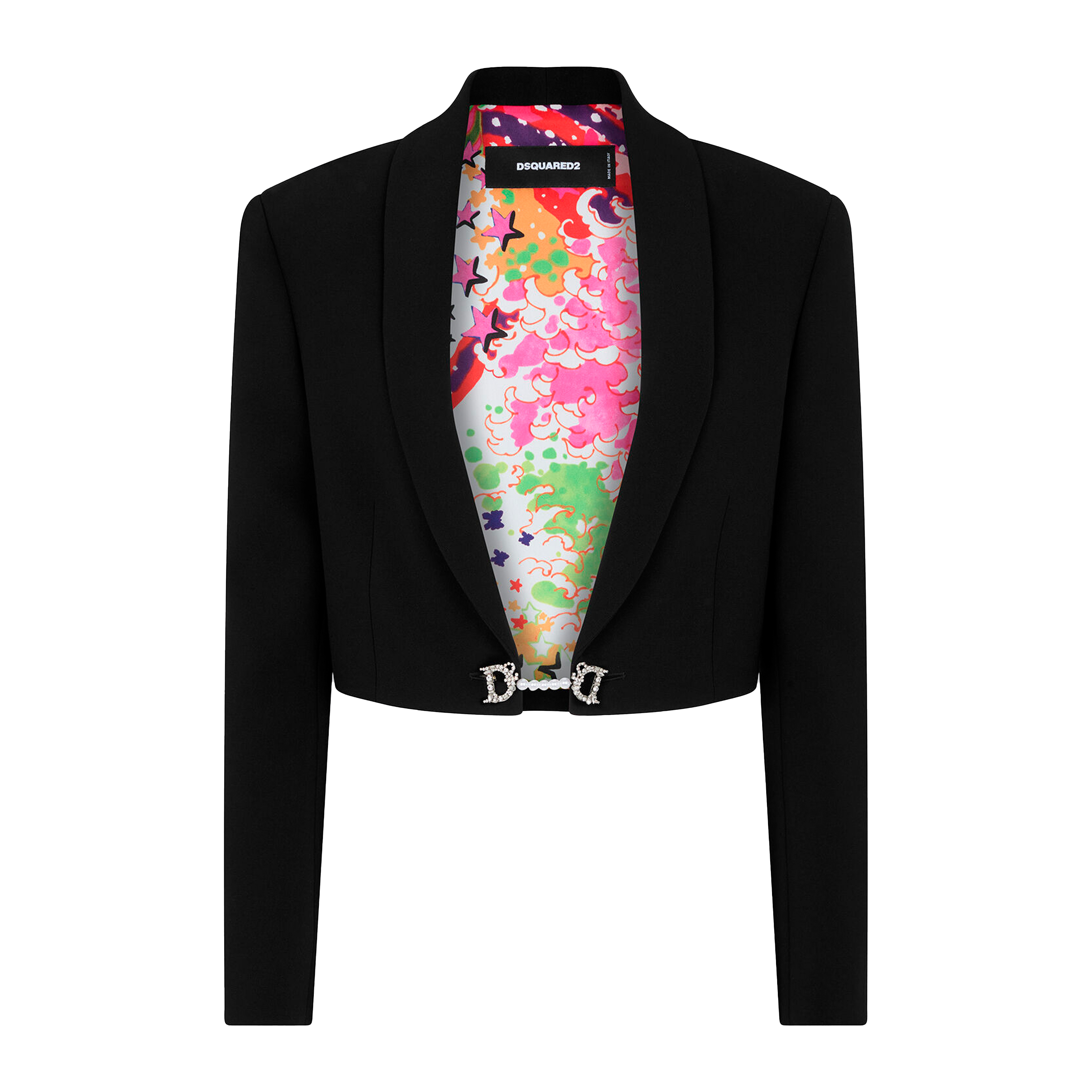 Blazer Negro Dsquared2 Double D