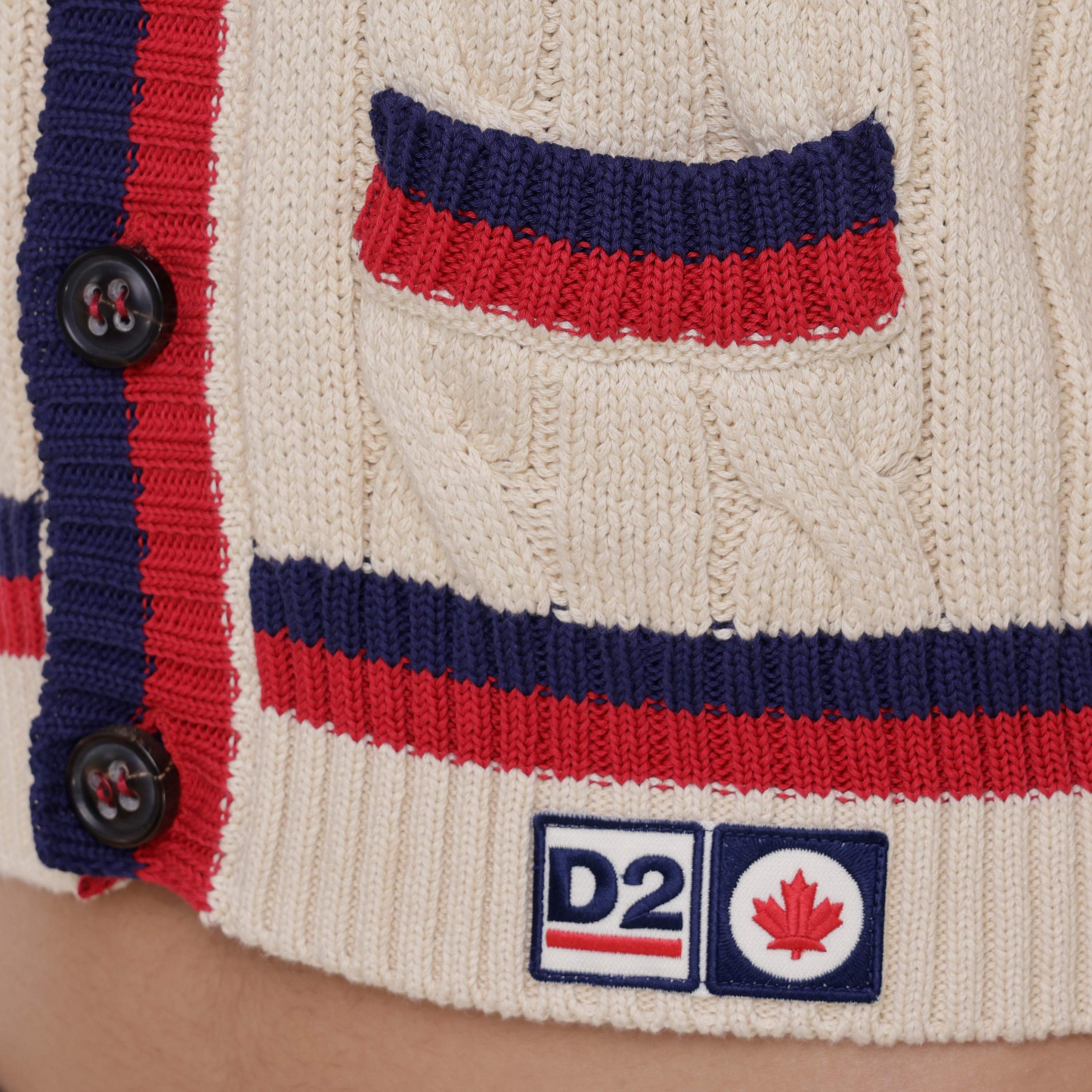 Buzo Crema Dsquared2 Bottoms