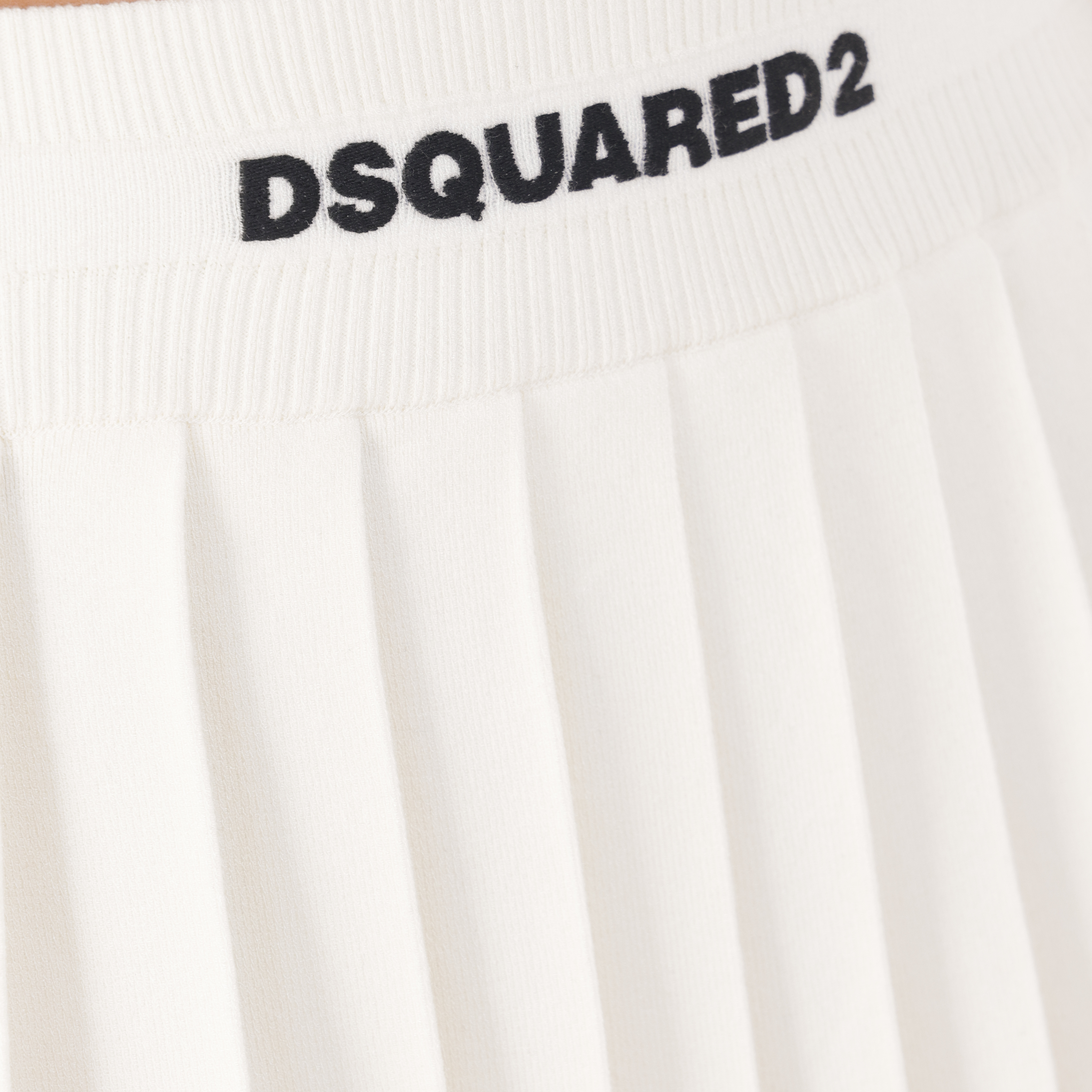 Falda Beige Dsquared2 Logo Band