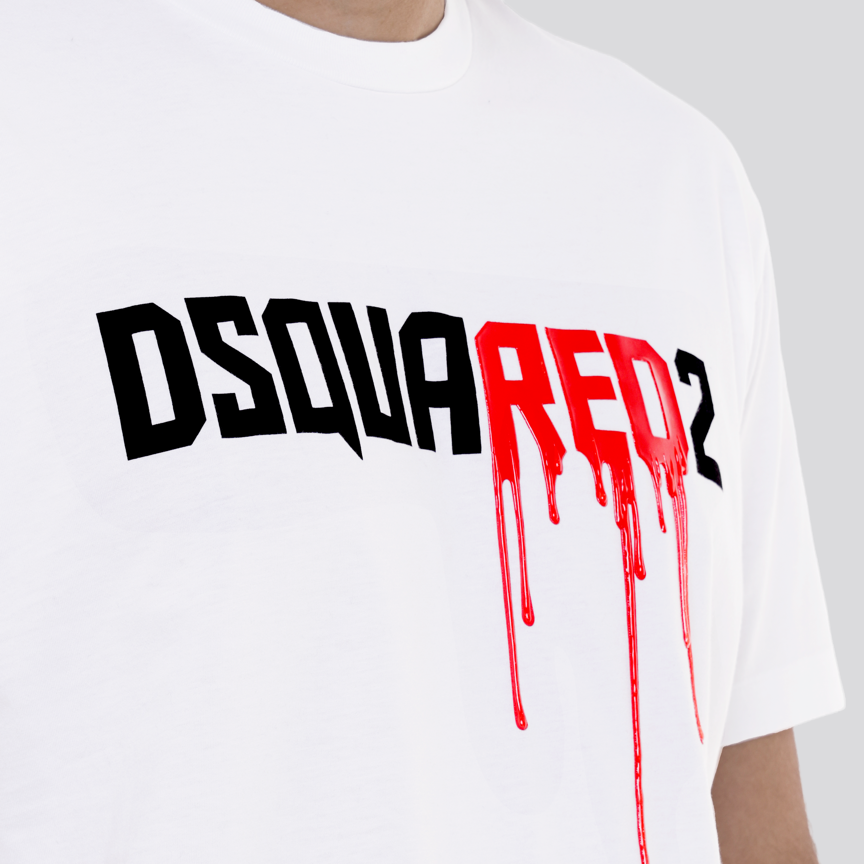 Camiseta Blanca Dsquared2 Logo