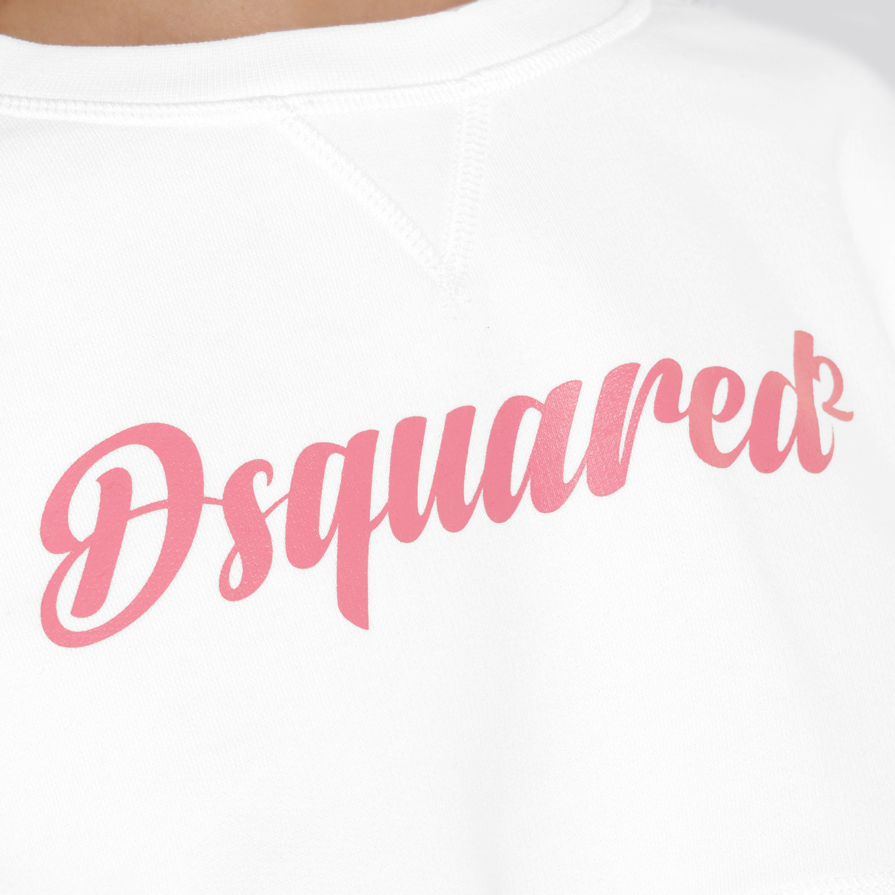 Buzo Blanco Dsquared2 Logo