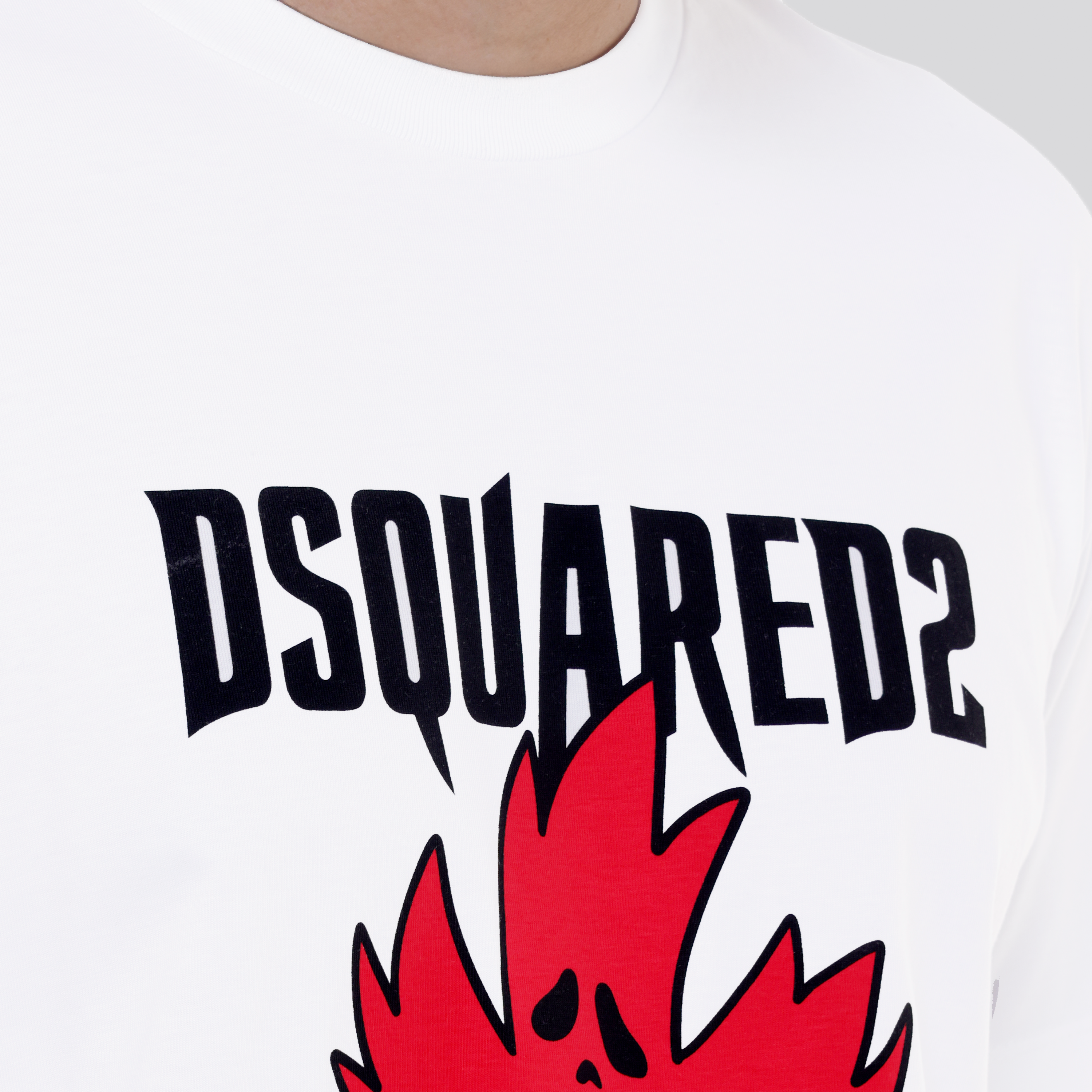 Camiseta Blanca Dsquared2 Ghost