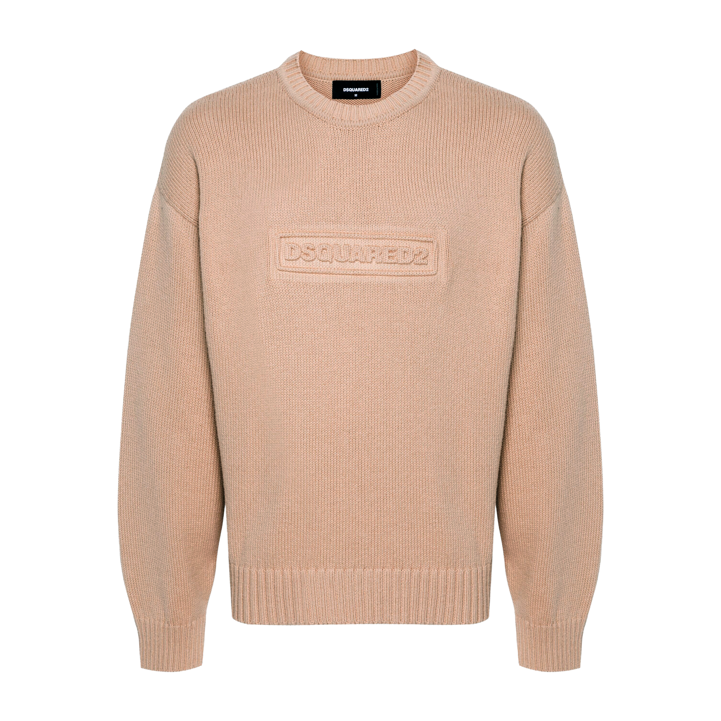 Buzo Beige Dsquared2 Logo