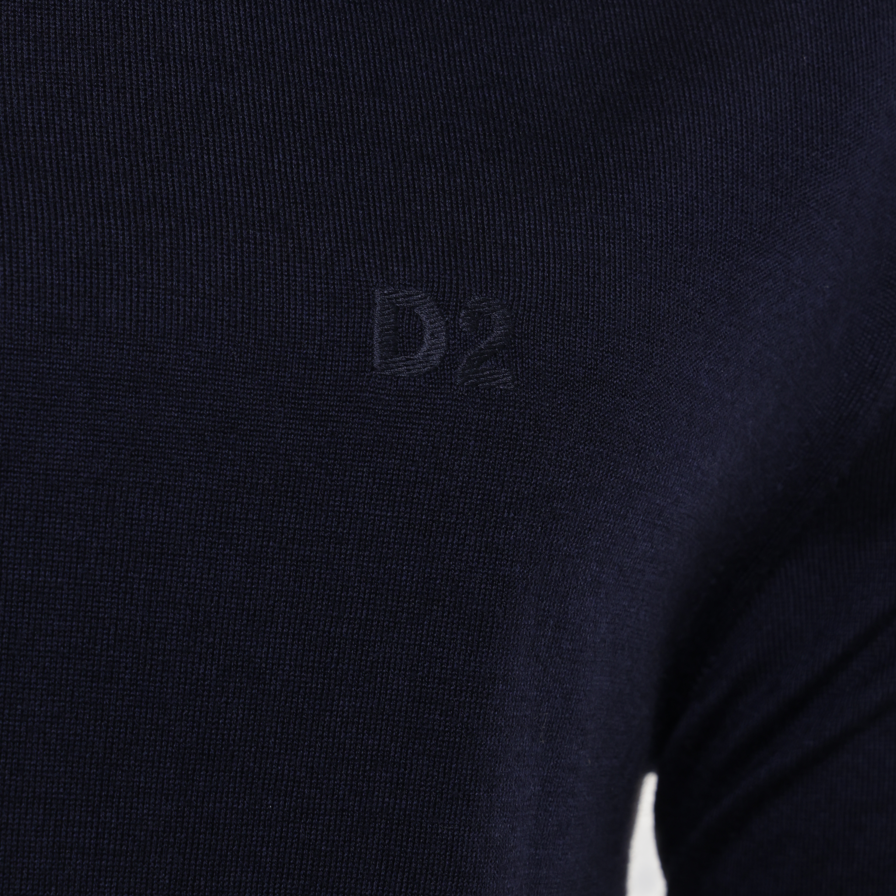 Buzo Azul Dsquared2 Fine Knit