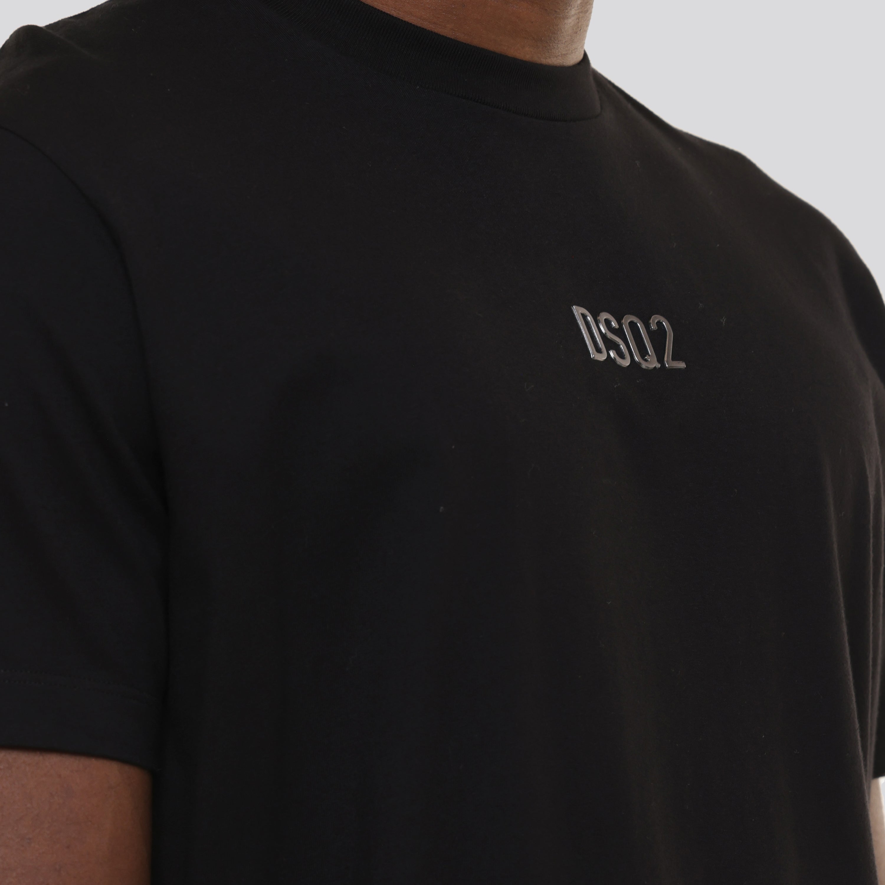 Camiseta Negra Dsquared2 Dsq2 Logo
