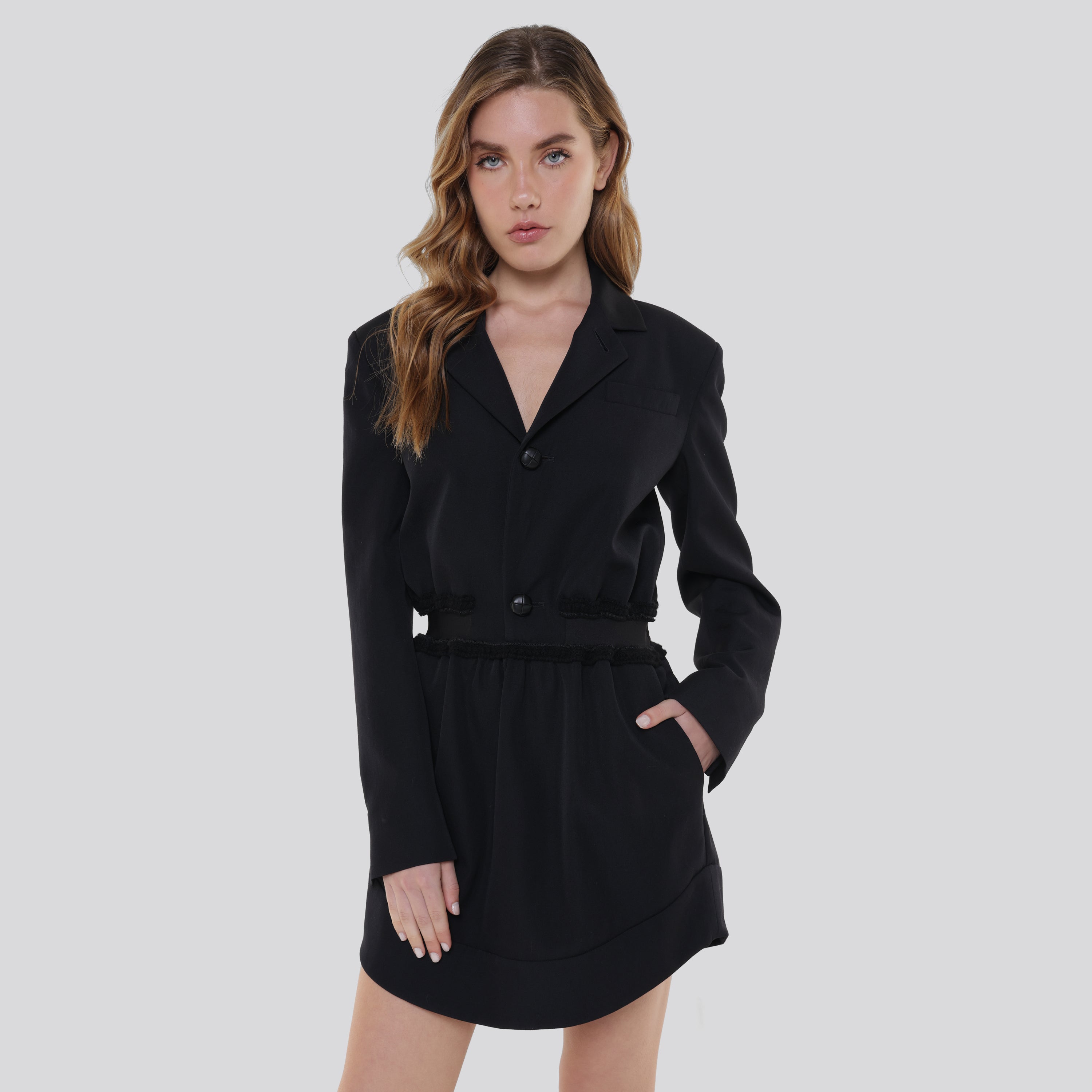 Vestido Negro Dsquared2
