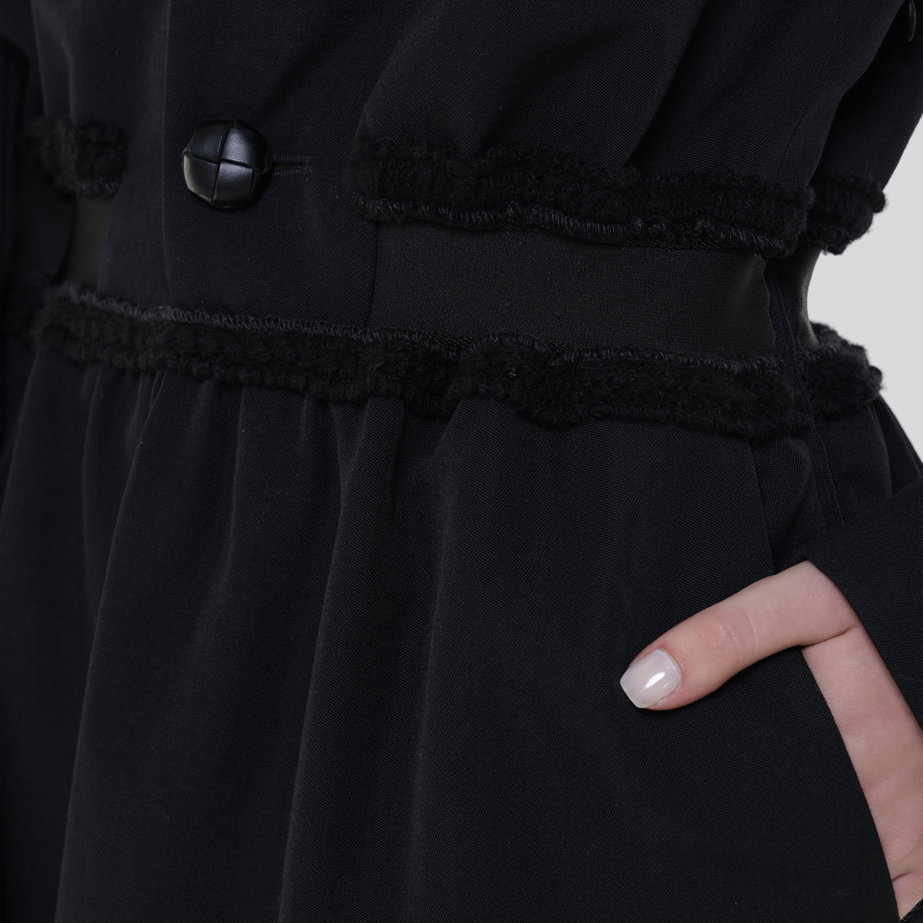 Vestido Negro Dsquared2