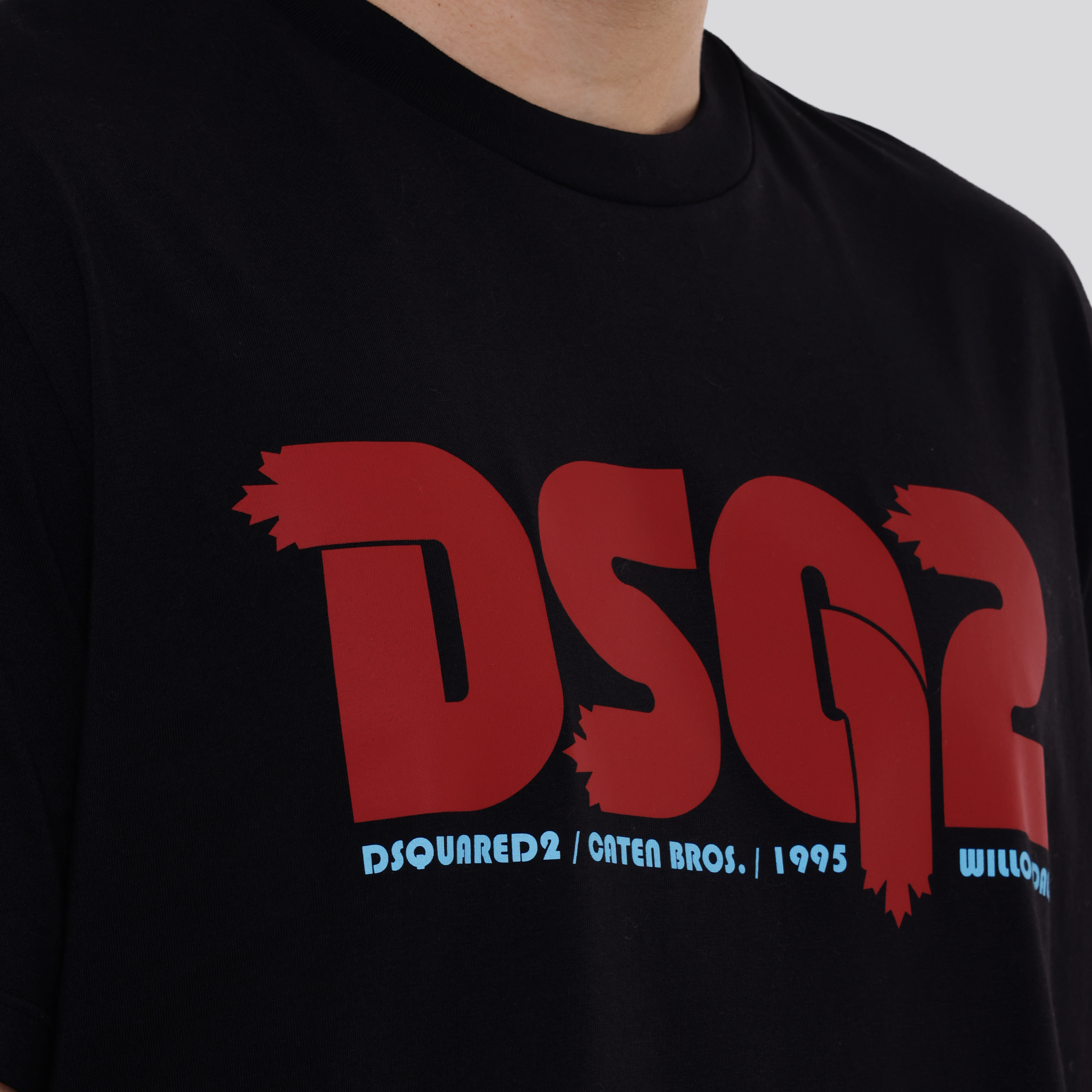 Camiseta Negra Dsquared2 Dsq2