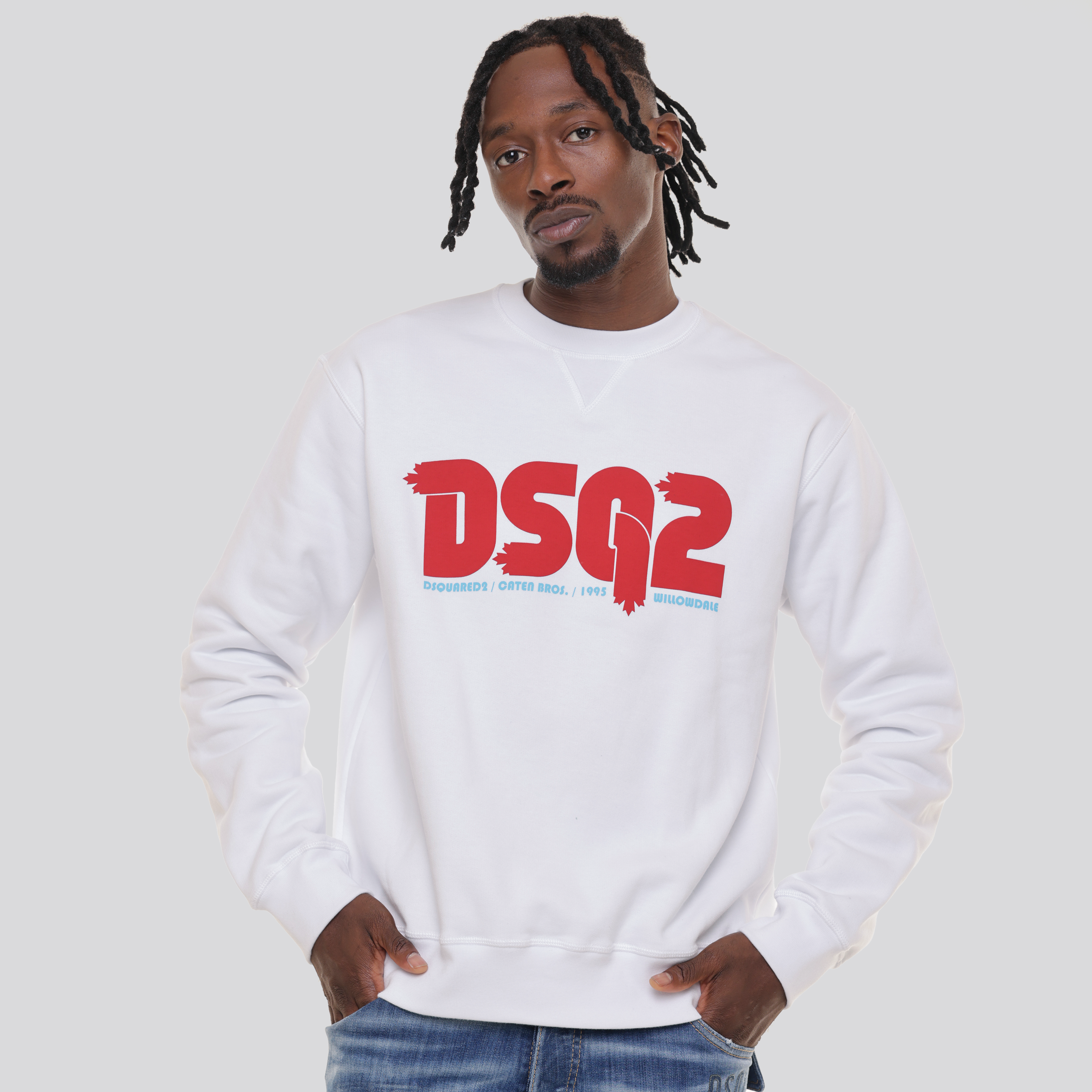 Buzo Blanco Dsquared2 Dsq2