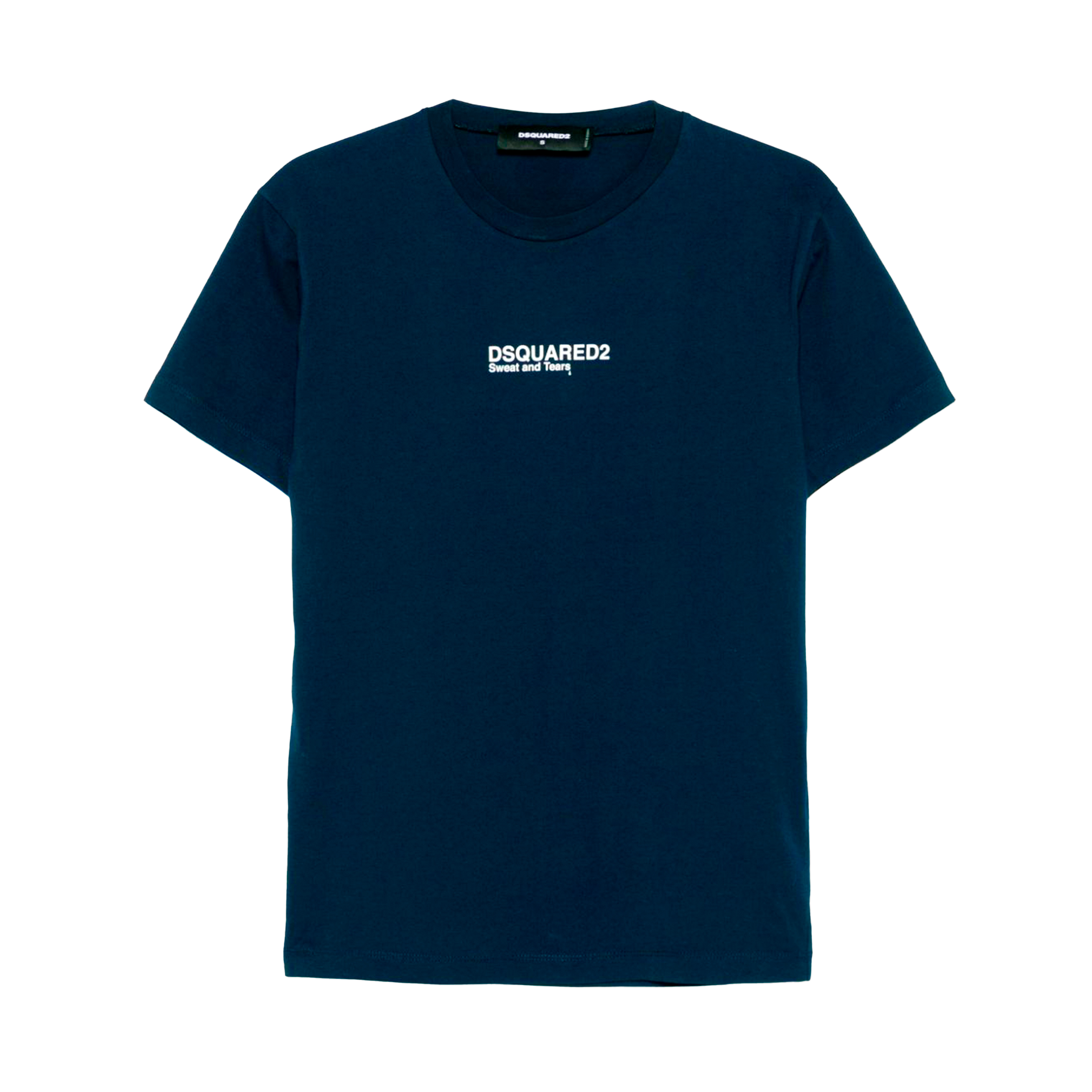 Camiseta Azul Dsquared2 Tears