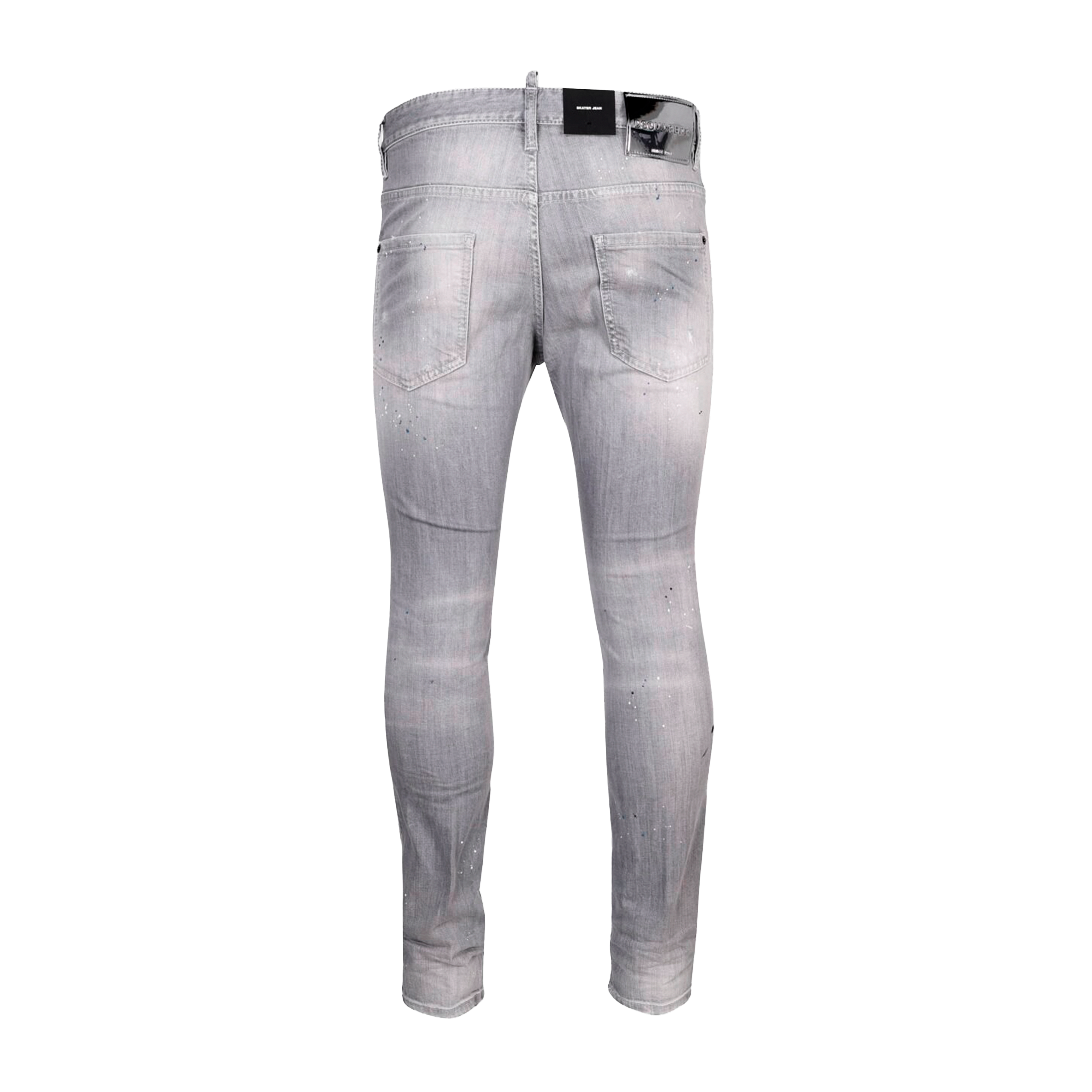 Jeans Gris Dsquared2 Skater Blue Paints