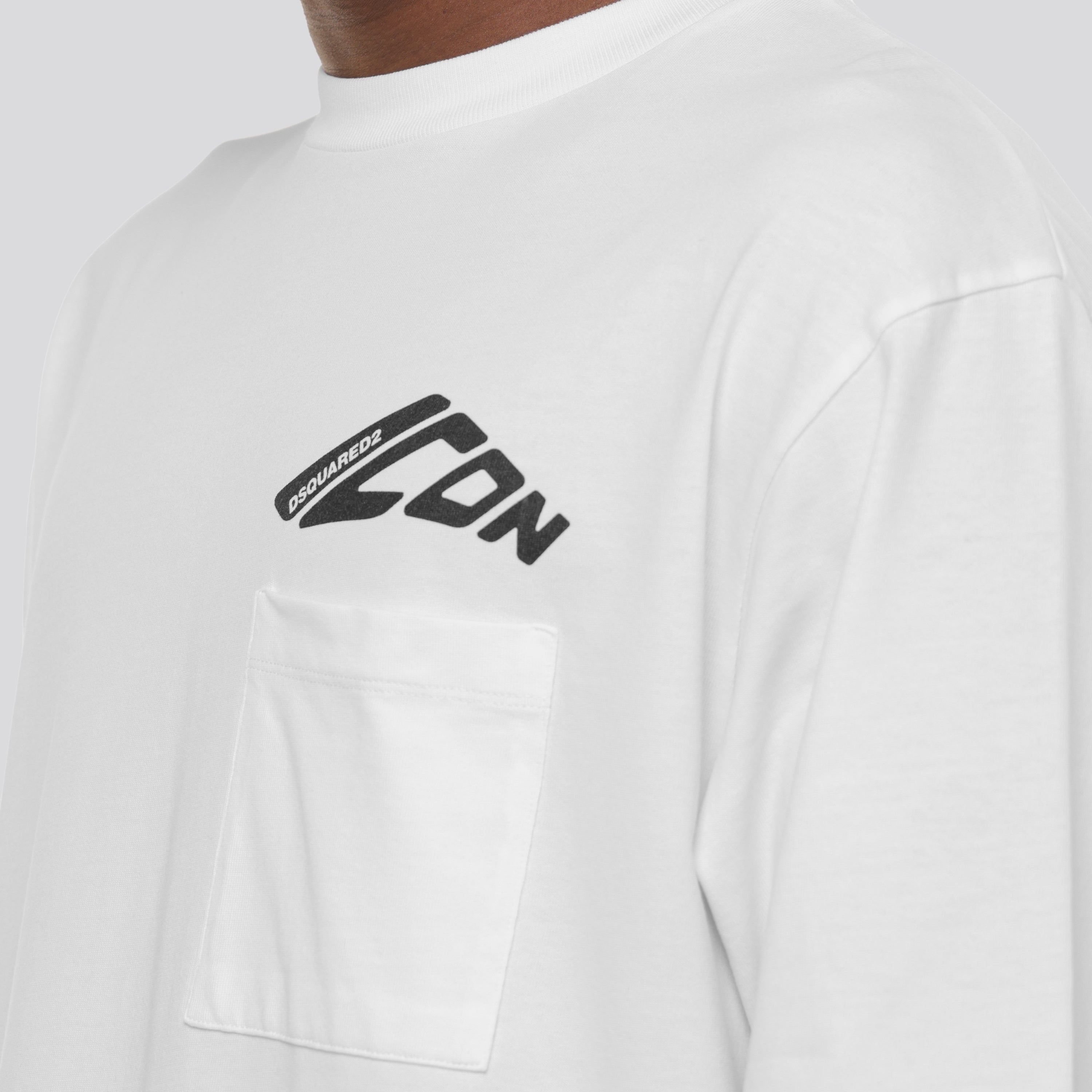 Camiseta Blanca Dsquared2 Icon