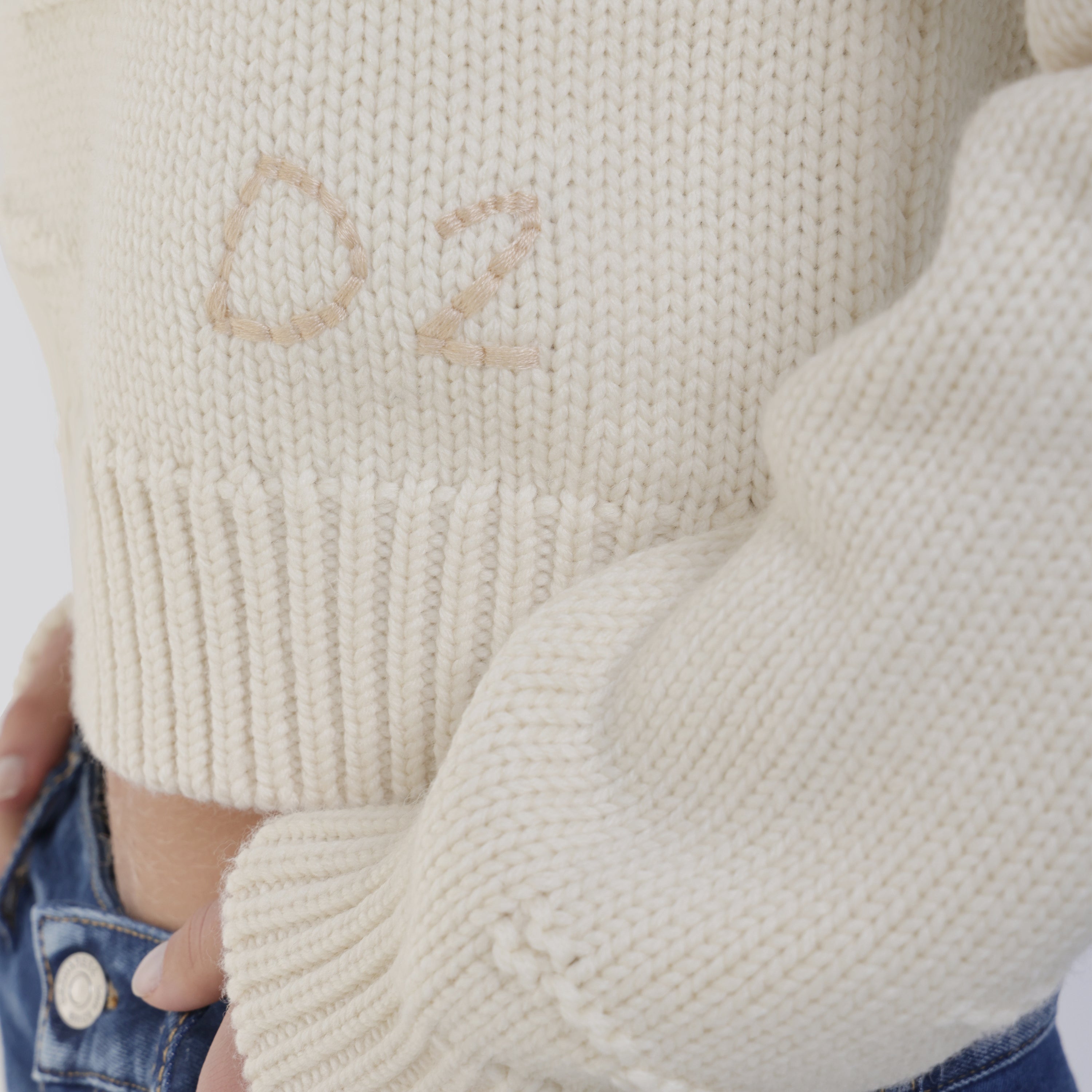 Buzo Blanco Dsquared2 Ripped